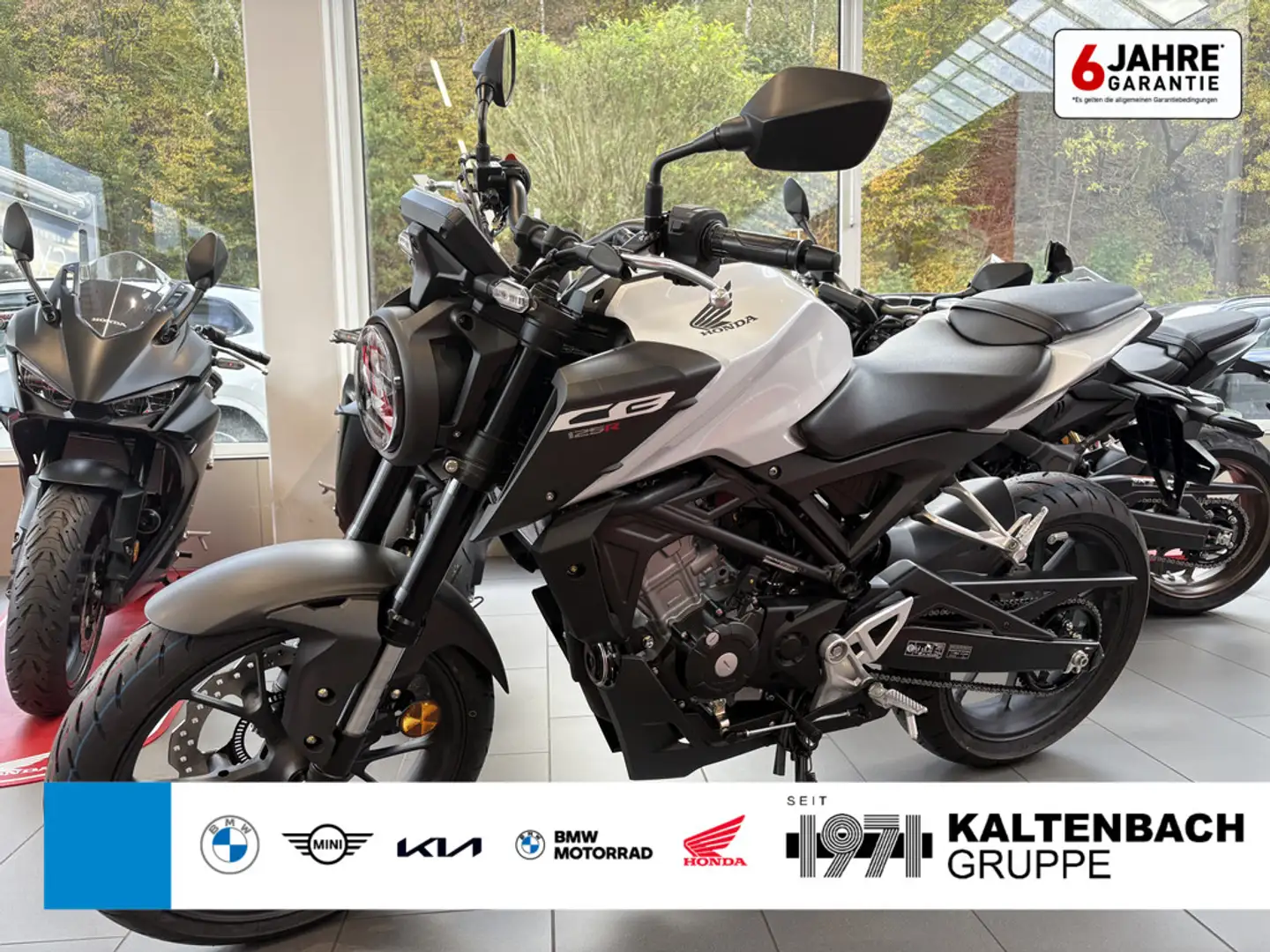 Honda CB 125 Weiß - 1