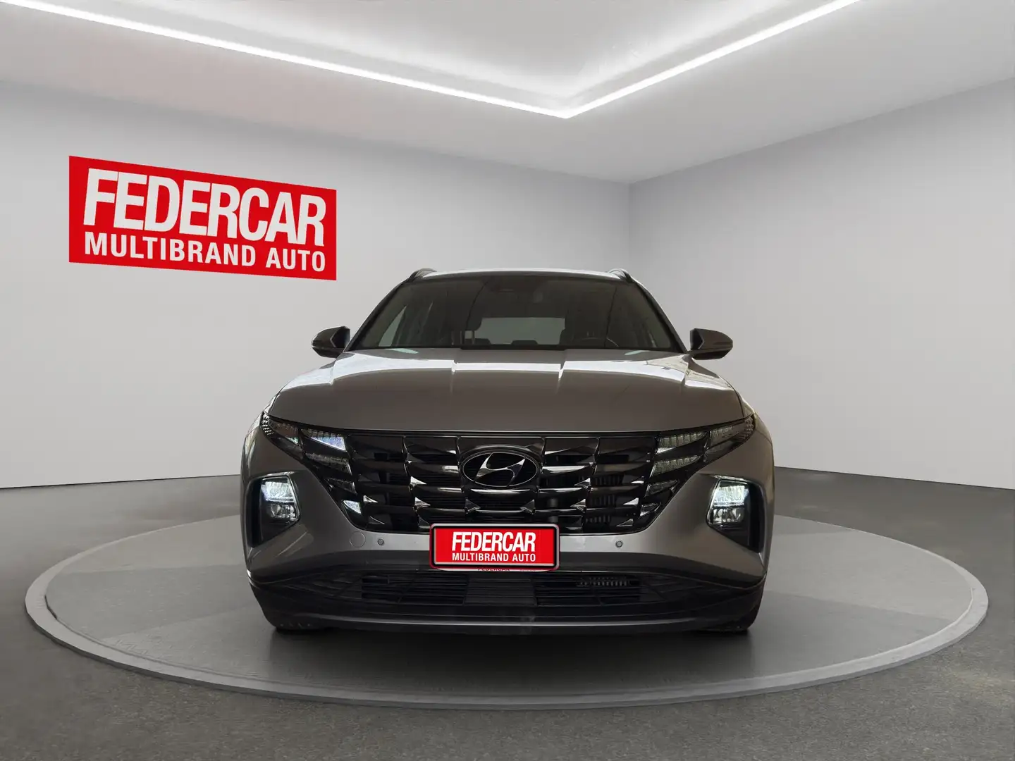 Hyundai TUCSON Tucson III 2021 1.6 crdi 48V Xline 2wd Gris - 2