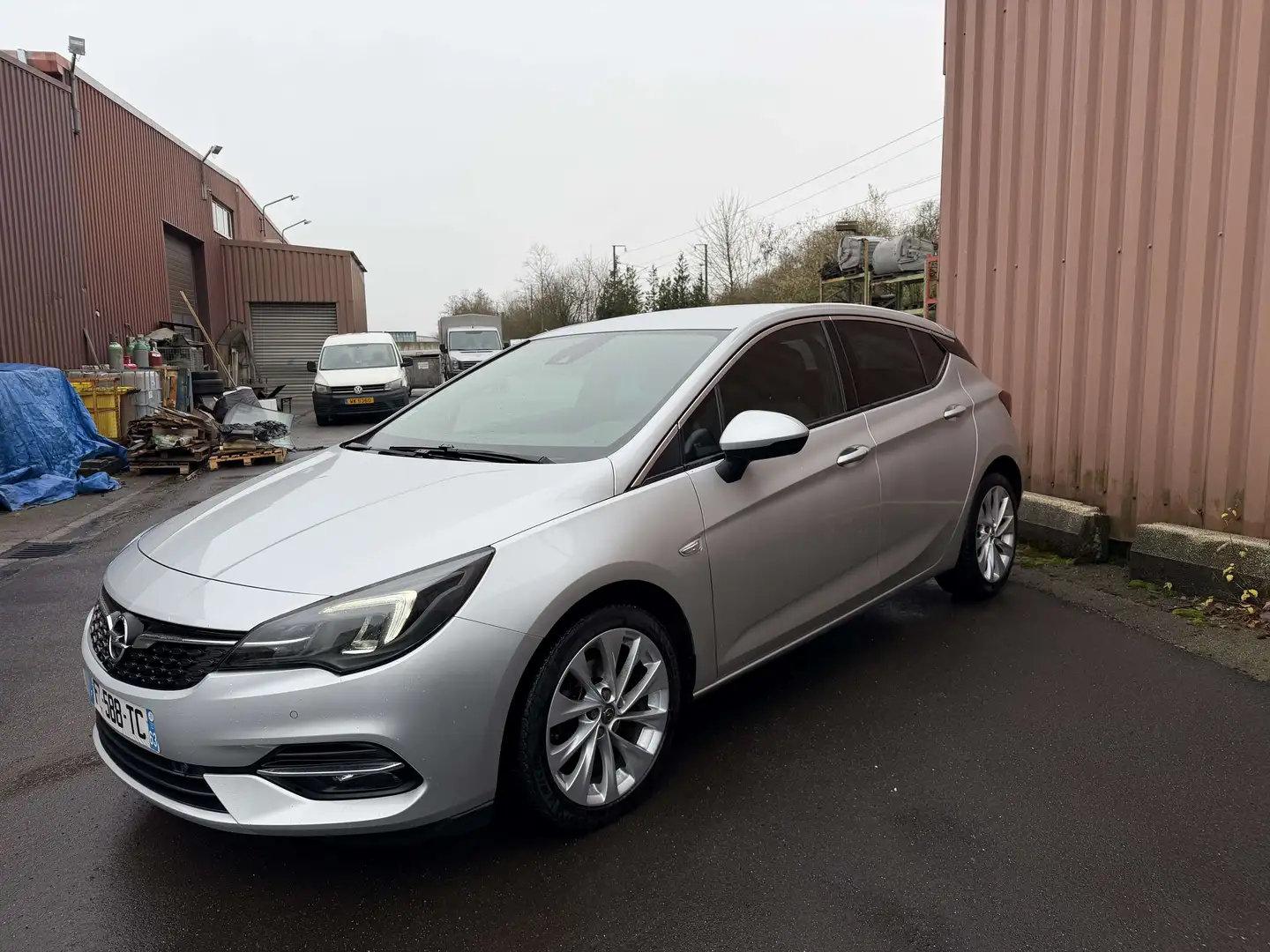 Opel Astra 1.5 CDTI 120ch BVA Élégance Blanc - 2