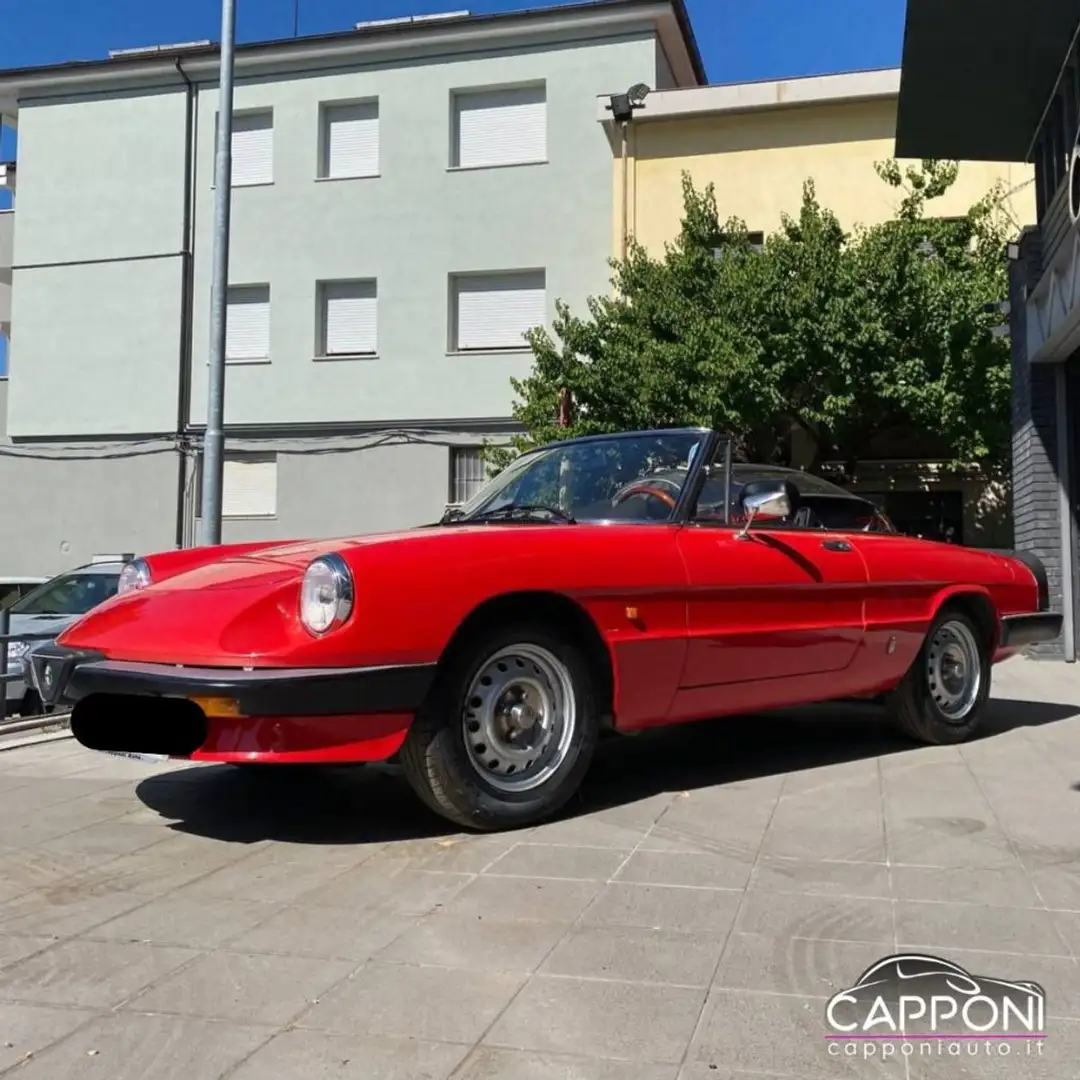 Alfa Romeo Spider 1.6 Rouge - 1