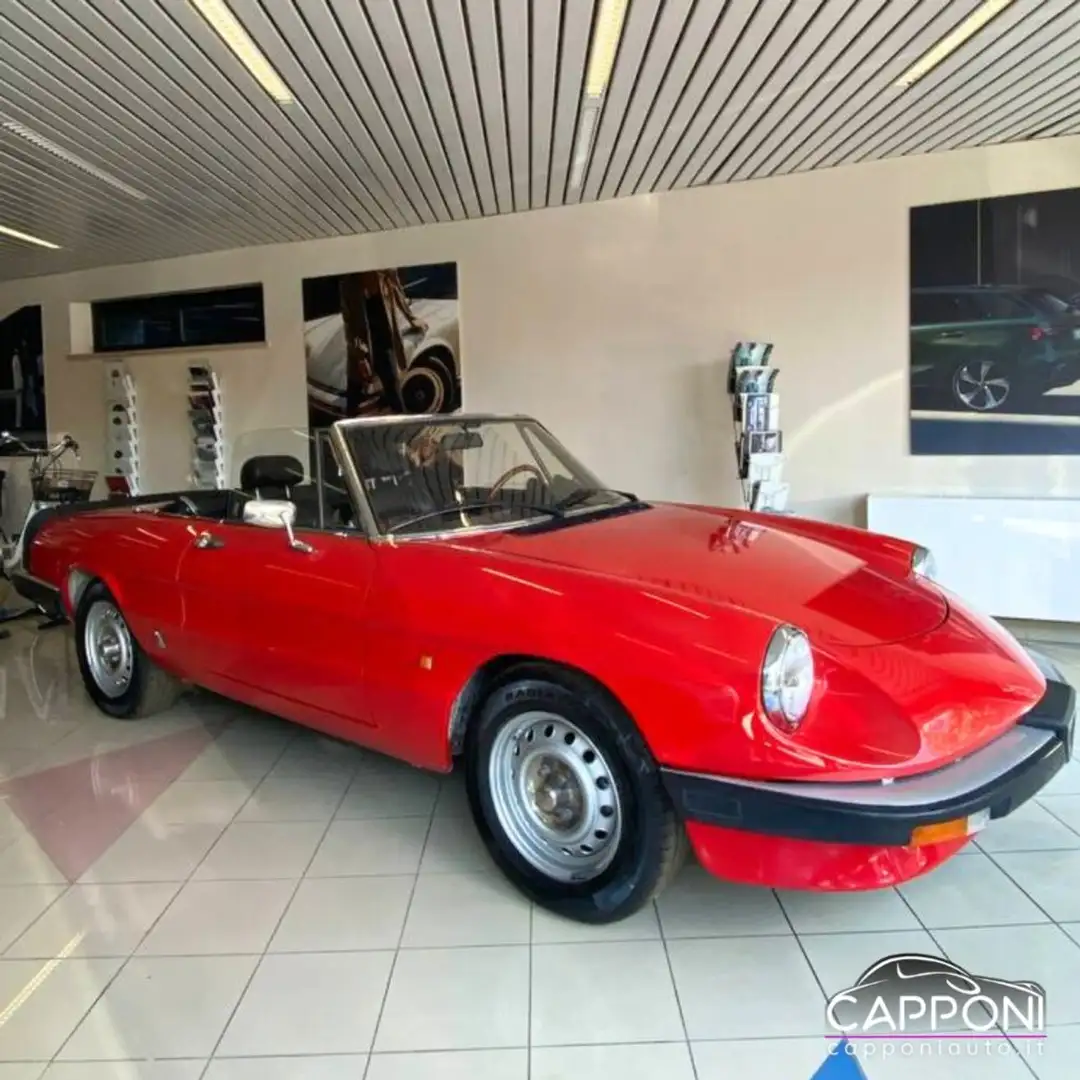 Alfa Romeo Spider 1.6 Rosso - 1