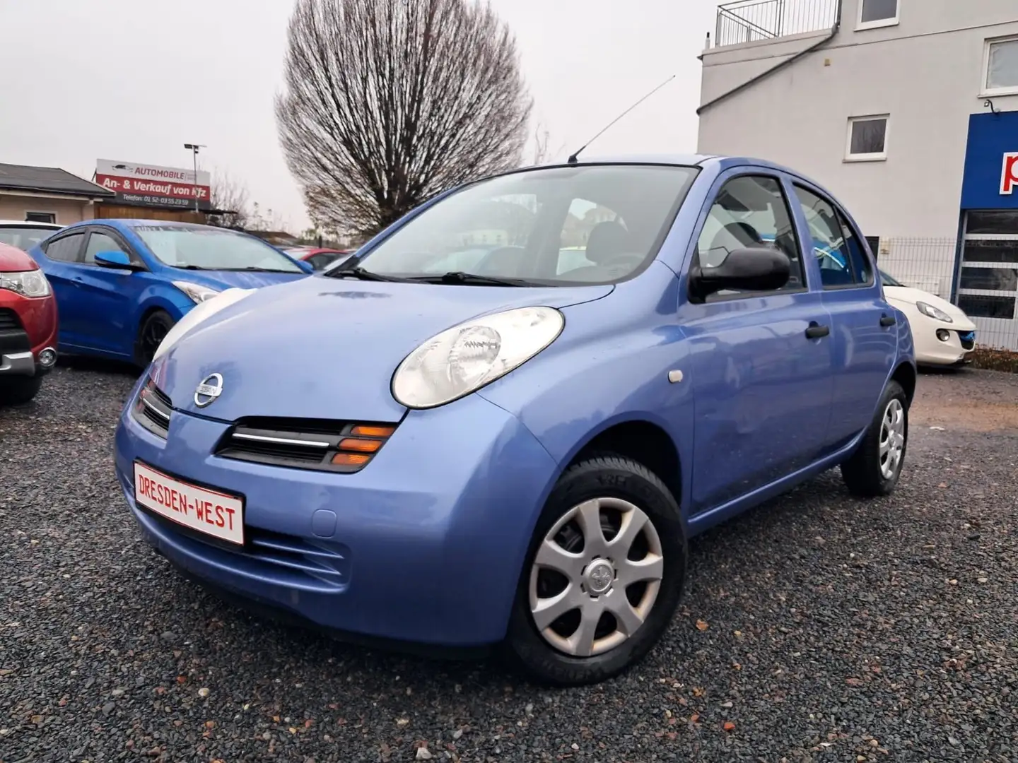Nissan Micra Visia Bleu - 1