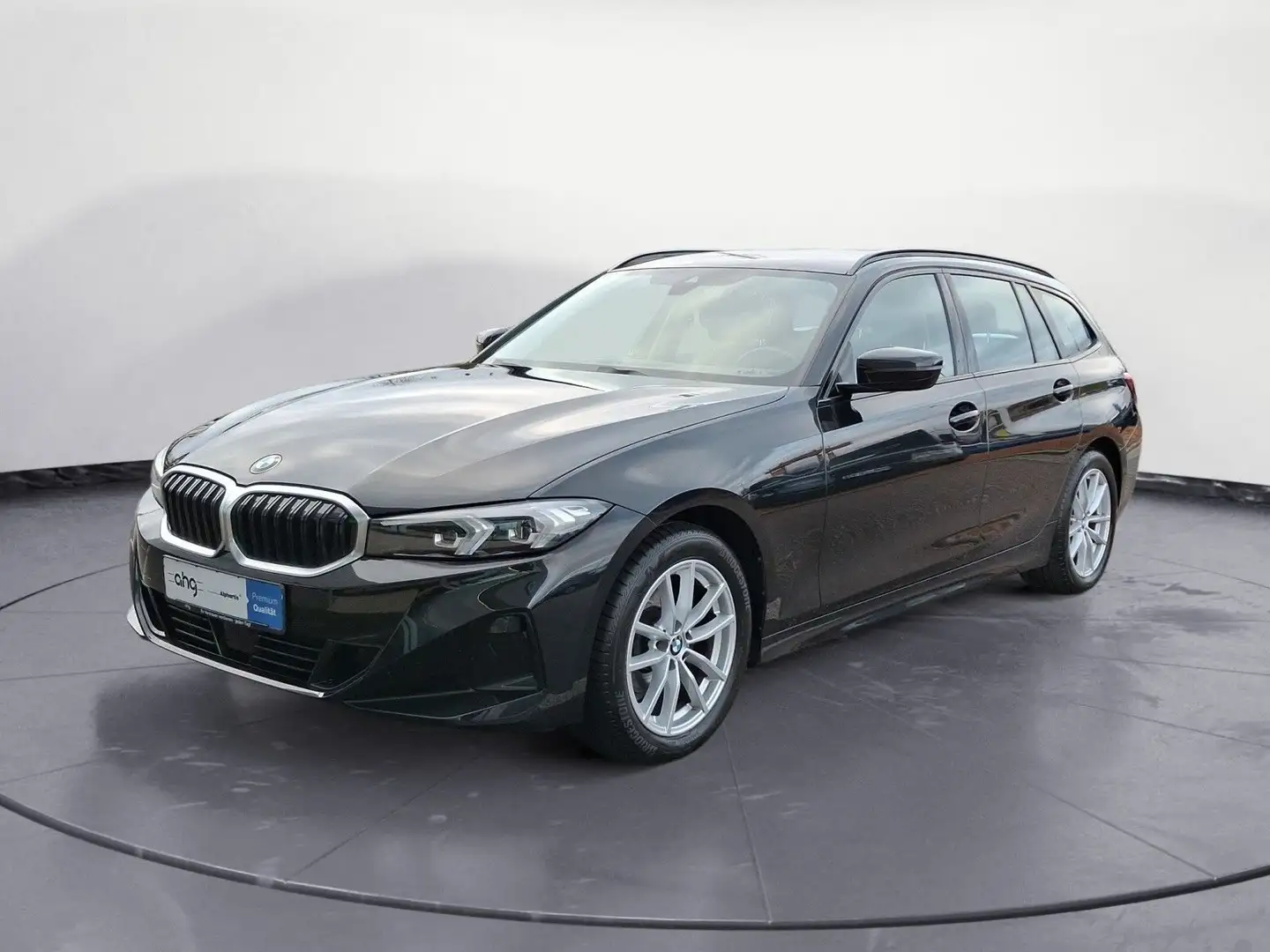 BMW 318 d Touring Auto Standhzg. Klimaaut. PDC HIFI Schwarz - 2