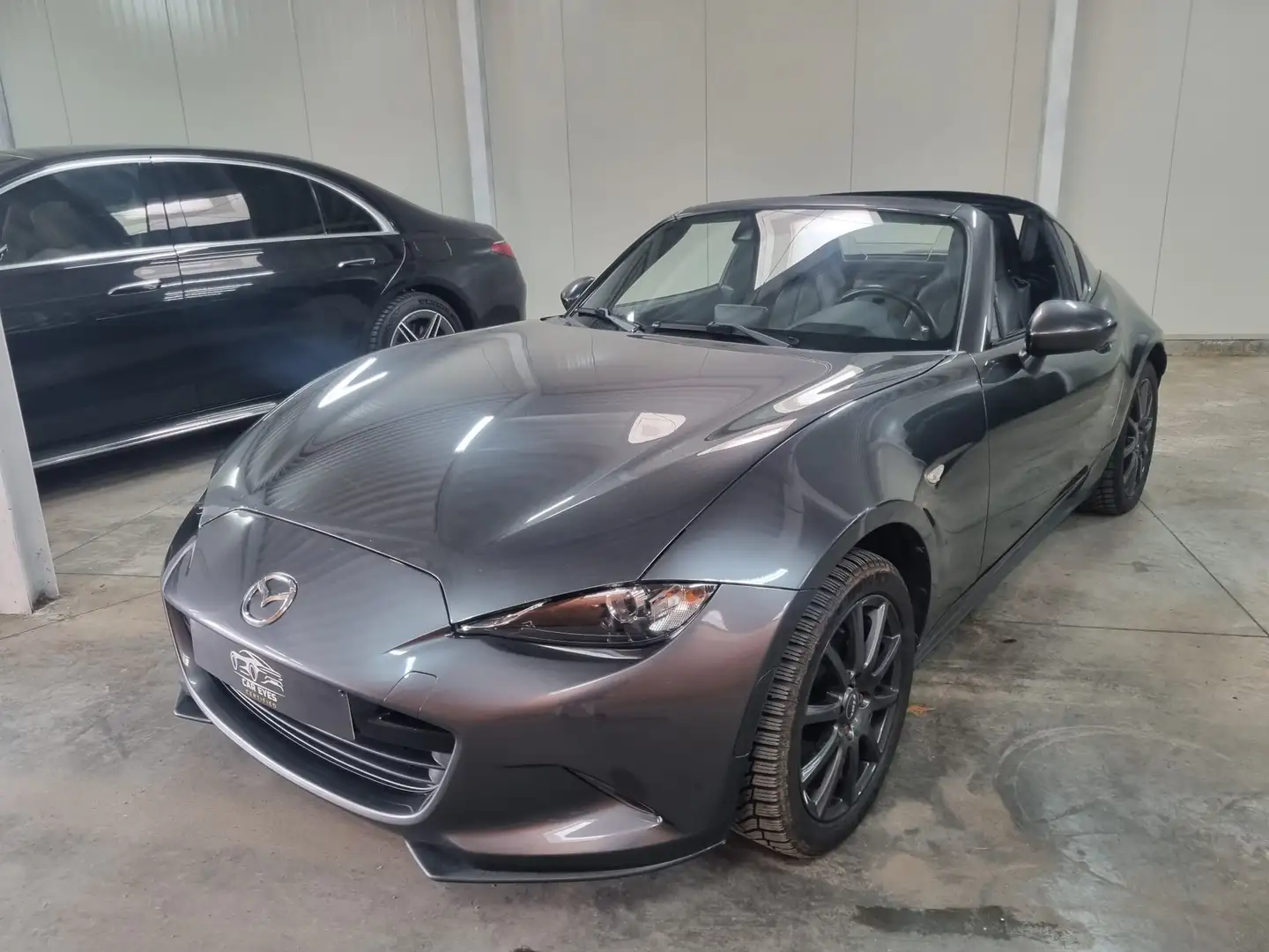 Mazda MX-5 Roadster Coupé 2.0i 160pk - SKYACTIV TECHNOLOGY - AUTOMATIC GEARBOX - LEATHER SPORT SEATS - NAVI - [BTW AUTO] Negro - 1