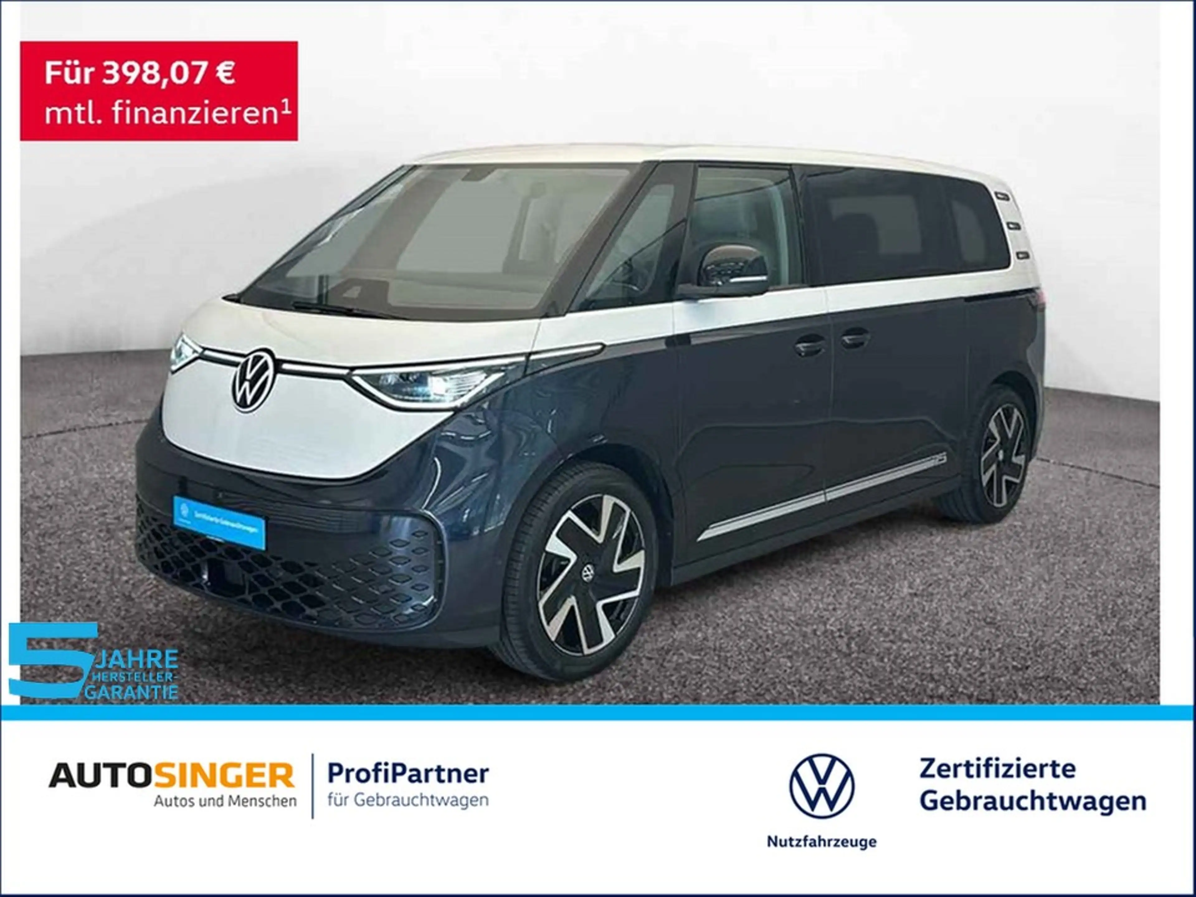 Volkswagen ID. Buzz ID.Buzz Pro LANG LR 7S 75 J. *AHK*WÄRME*AREA*