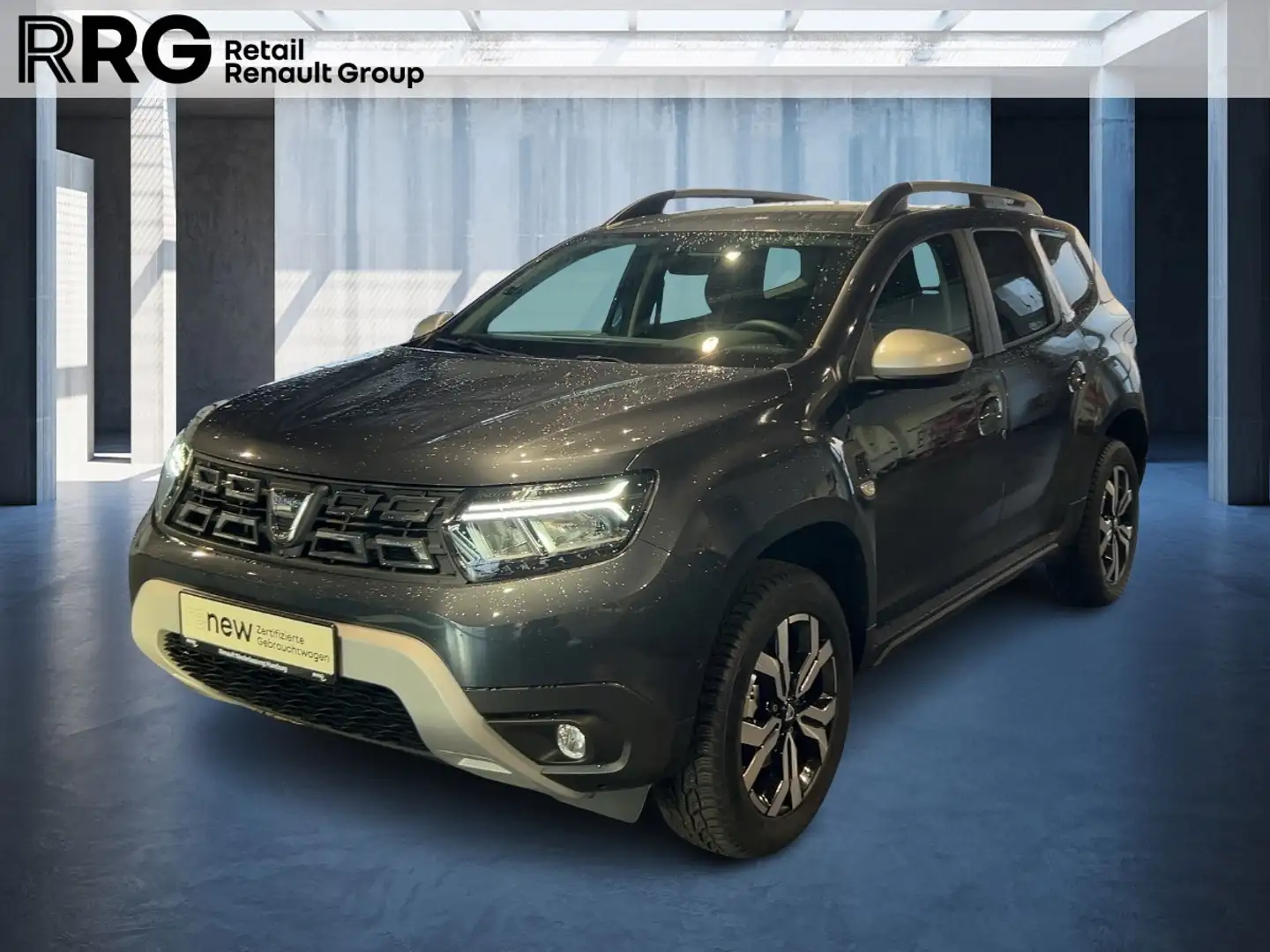Dacia Duster TCe 150 EDC Prestige Automatik SHZ PDC KLIMA BT Grigio - 1