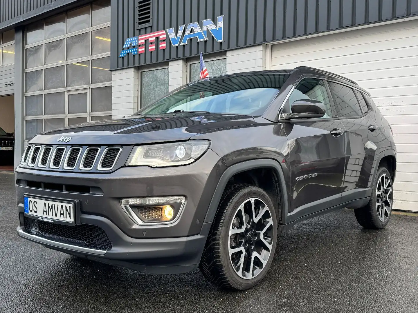 Jeep Compass Limited Premium 4WD Leder LED Navi Grau - 1