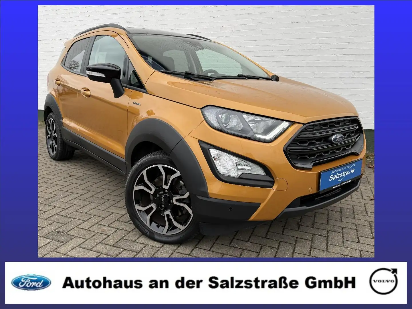 Ford EcoSport Active*AHK*WiPa*Xenon*B&O*RFK* Gelb - 1