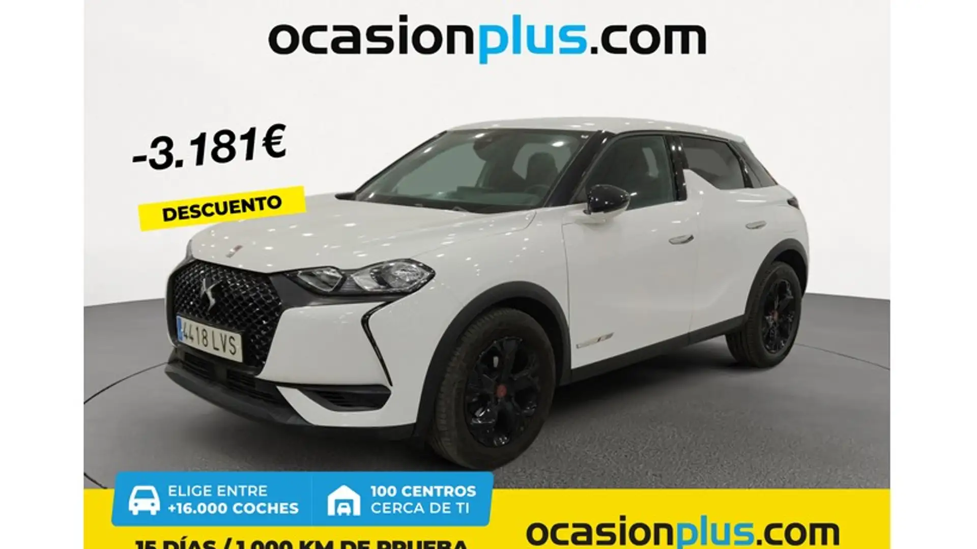DS Automobiles DS 3 Crossback Puretech Performance Line 100 Blanc - 1