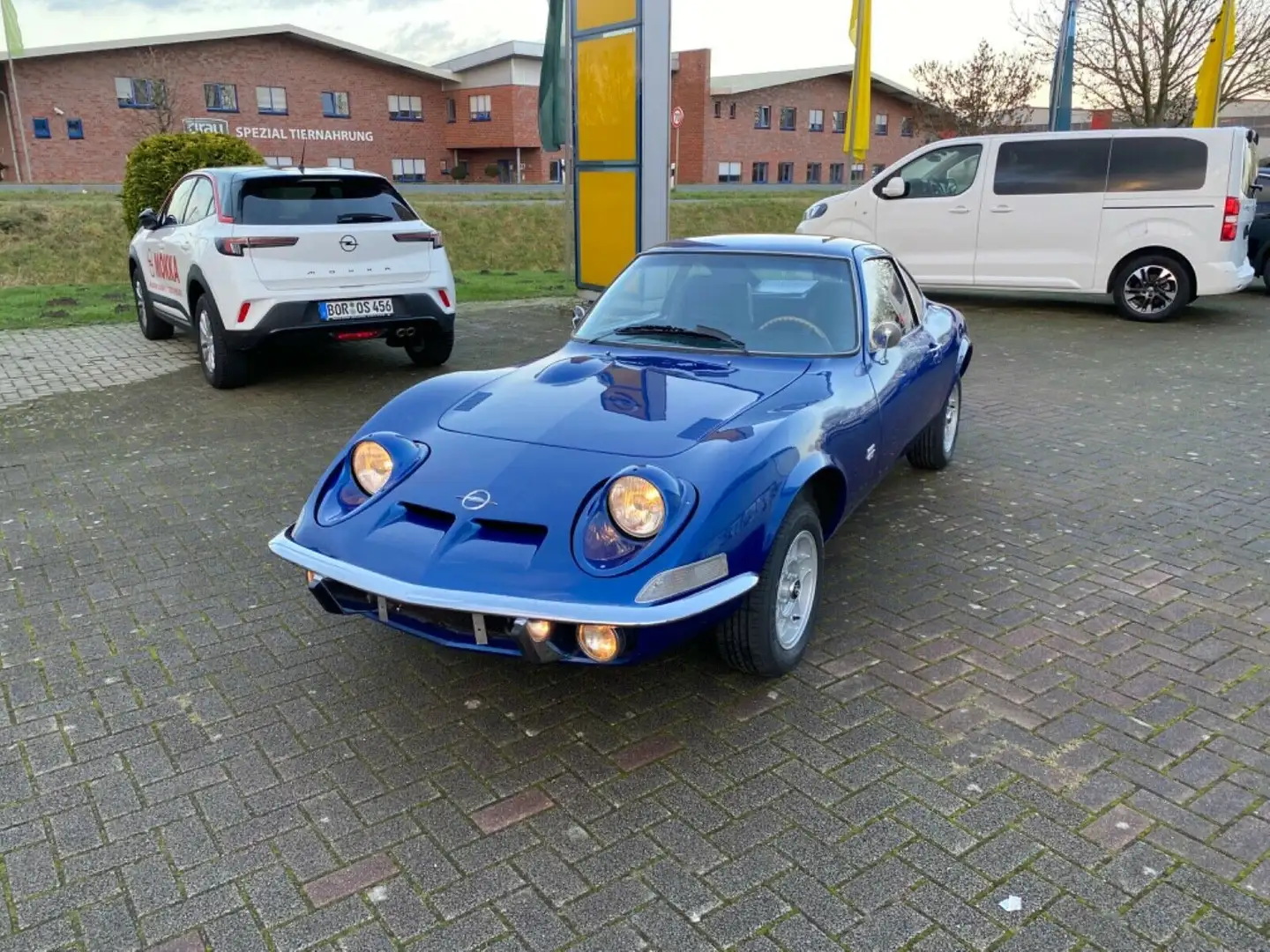 Opel GT Blauw - 1
