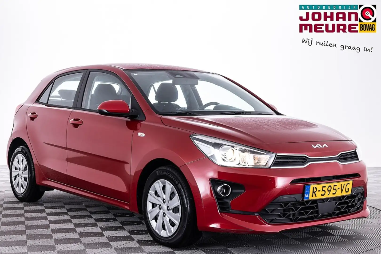 Kia Rio 1.0 T-GDi MHEV ComfortLine ✅ 1e Eigenaar Rood - 1