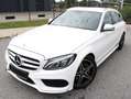 Mercedes-Benz C 300 C 300 9G AMG Line LED+Carplay+Burmester+Kam+Leder Blanc - thumbnail 1