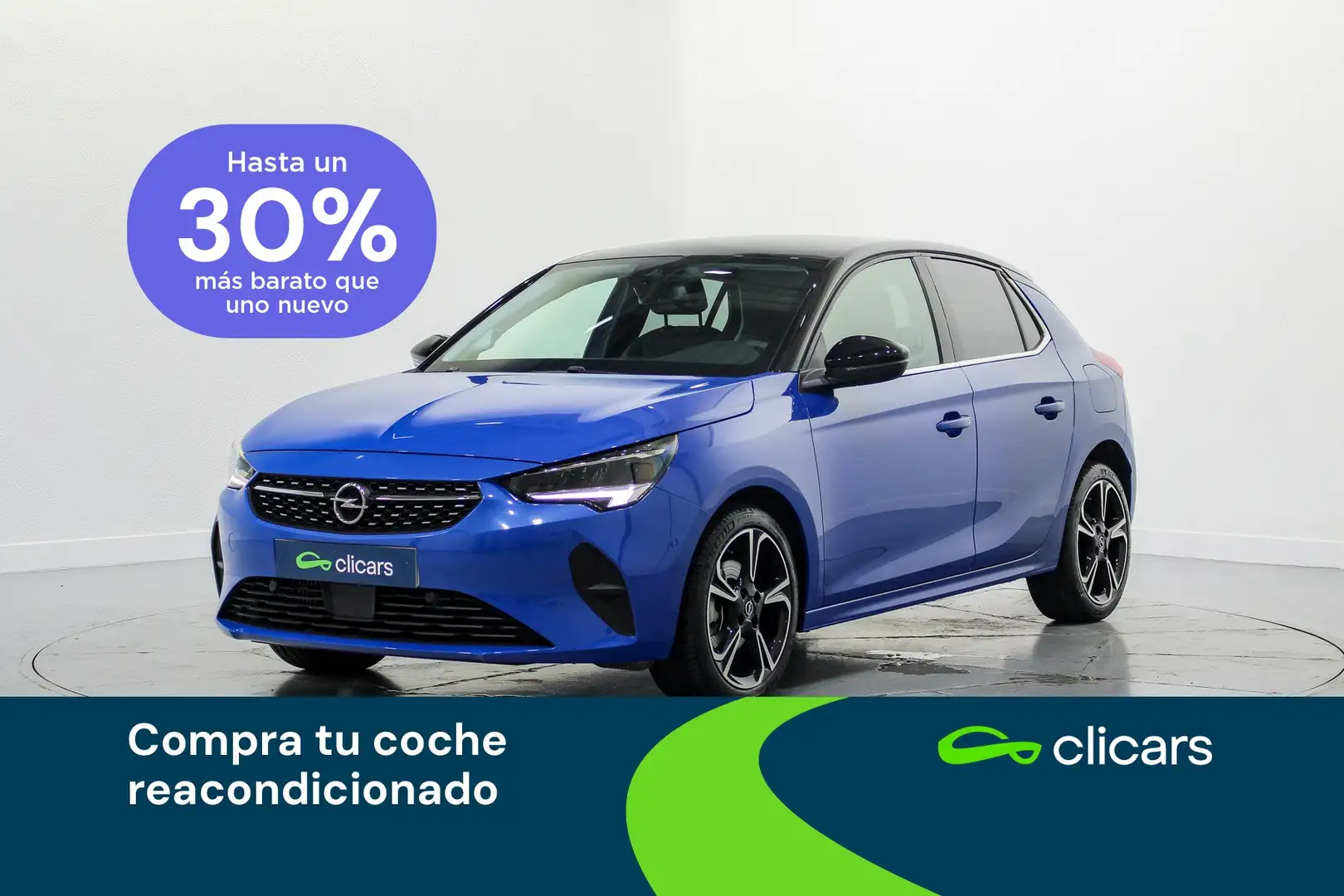 Opel Corsa 1.2T XHL S/S Elegance 100 Azul - 1