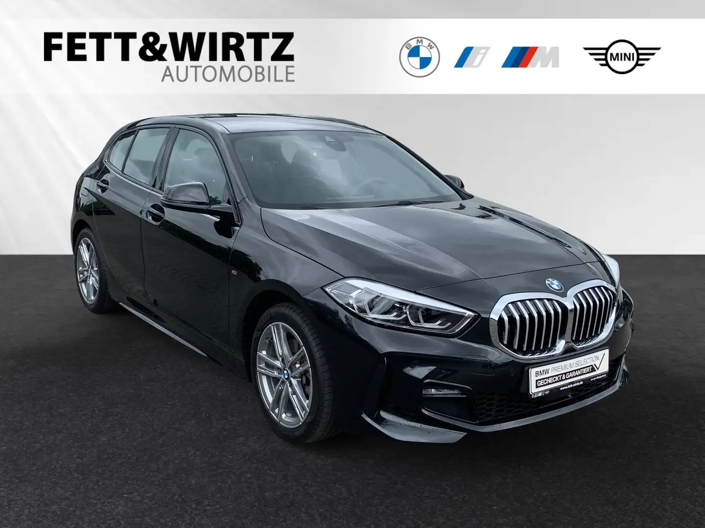 BMW 118 i M Sportpaket|LiveCockpitProf.|LED Schwarz - 1
