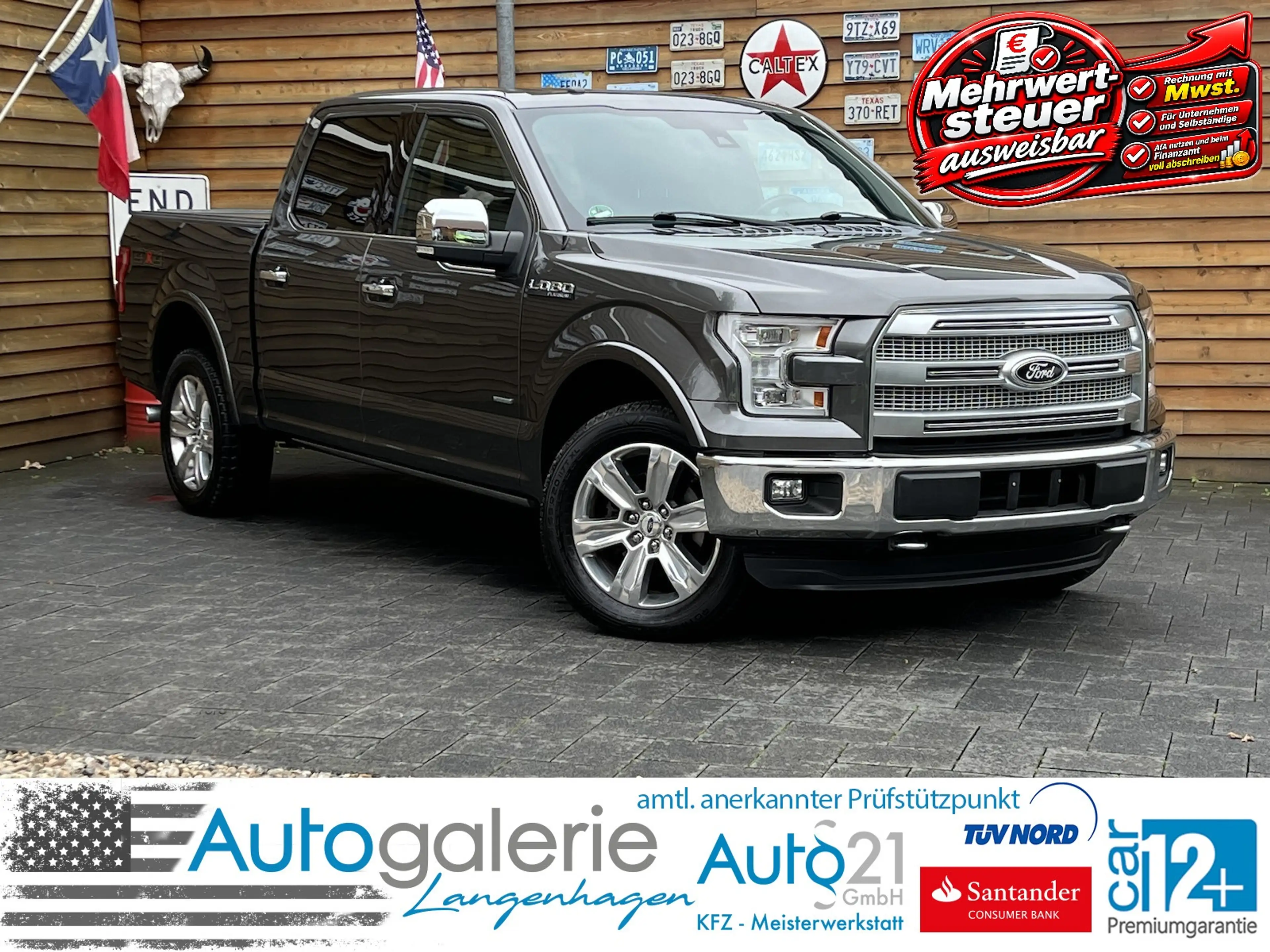 Ford F 150 Platinum 3.5 EcoB. 4x4 AHK Pano Leder Navi
