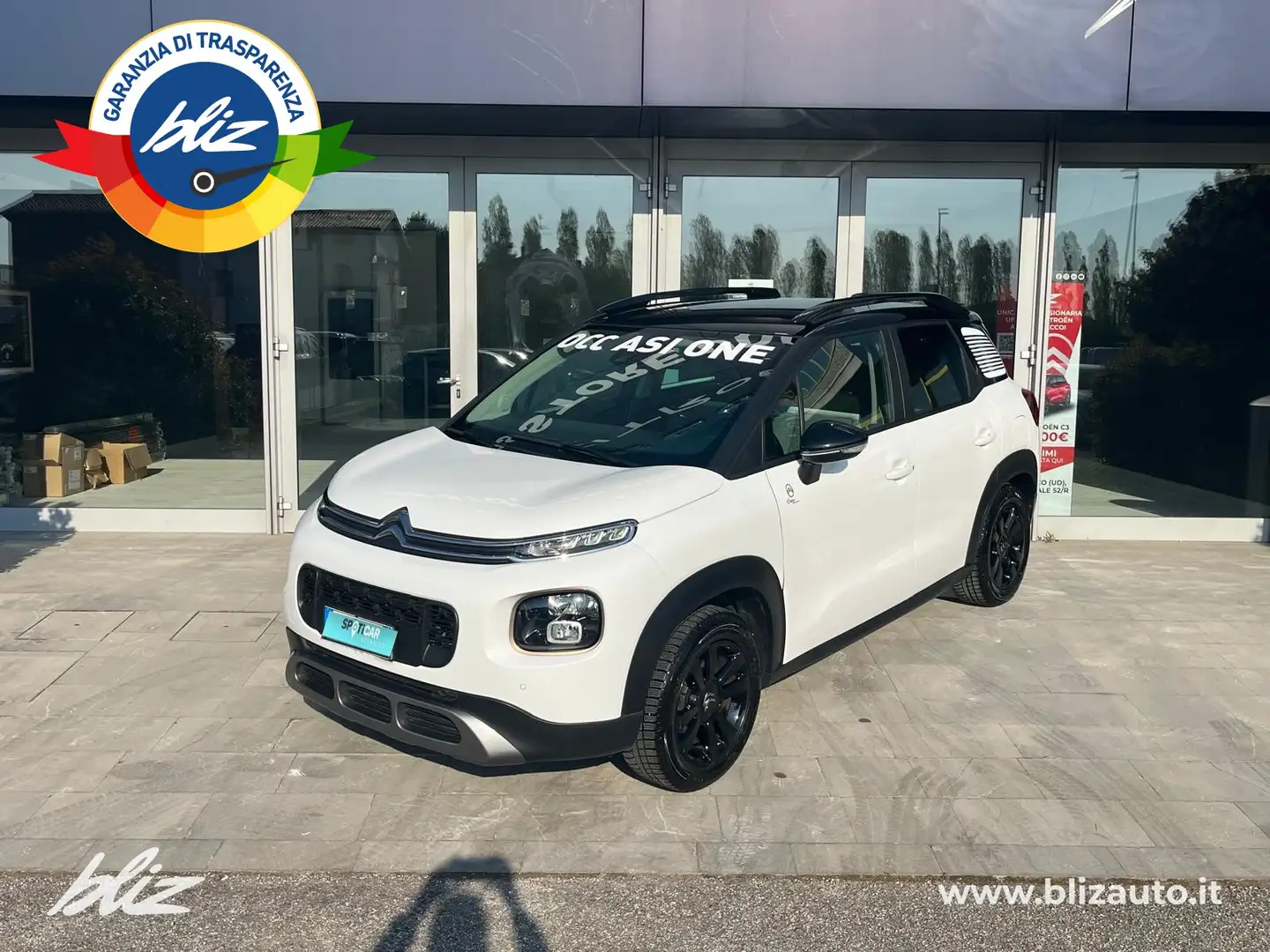 Citroen C3 Aircross 1.5 bluehdi shine s&s 100cv Bianco - 1