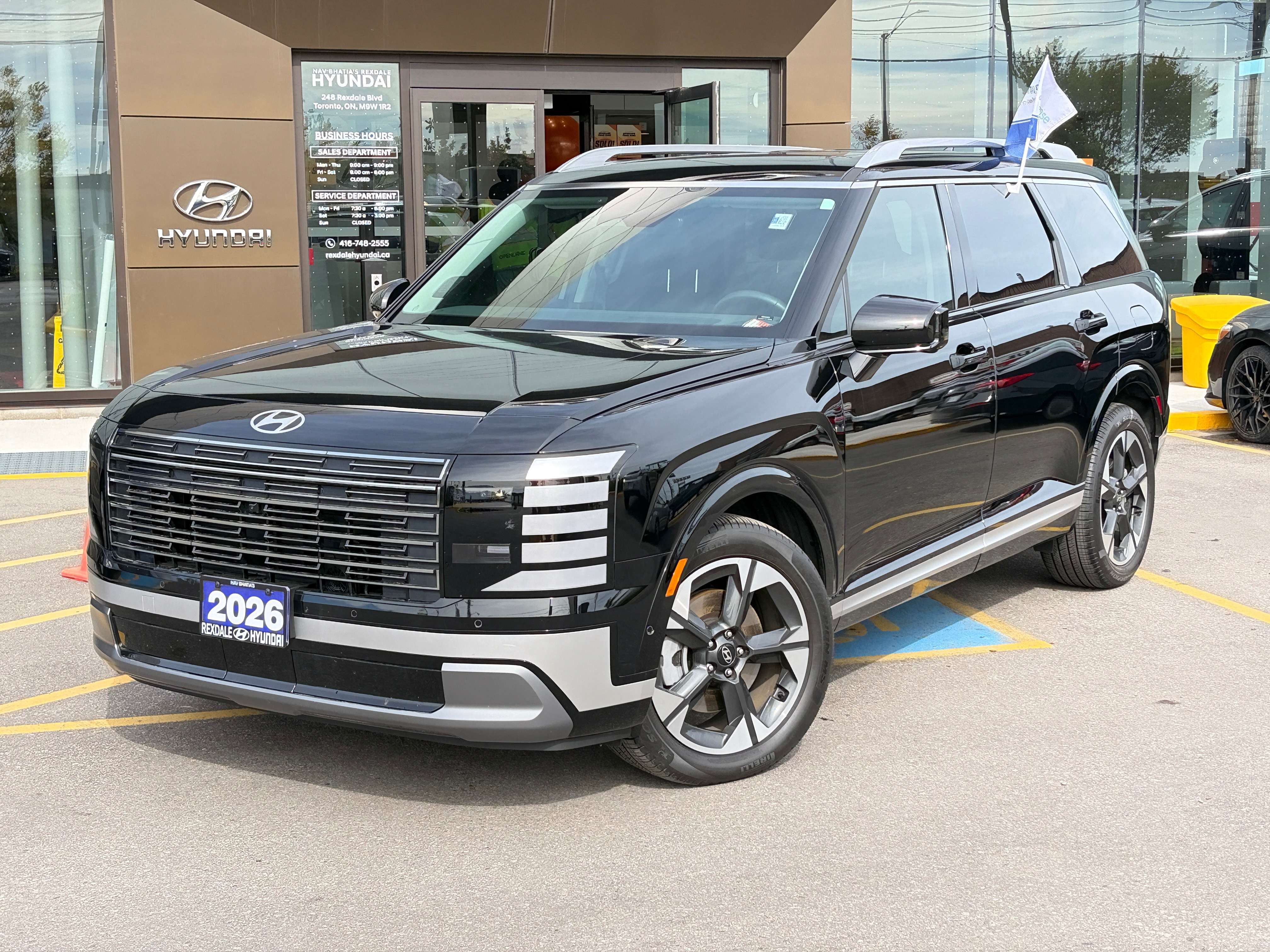 Black 2026 Hyundai Palisade Hybrid SUV / Crossover  6-Speed Automatic