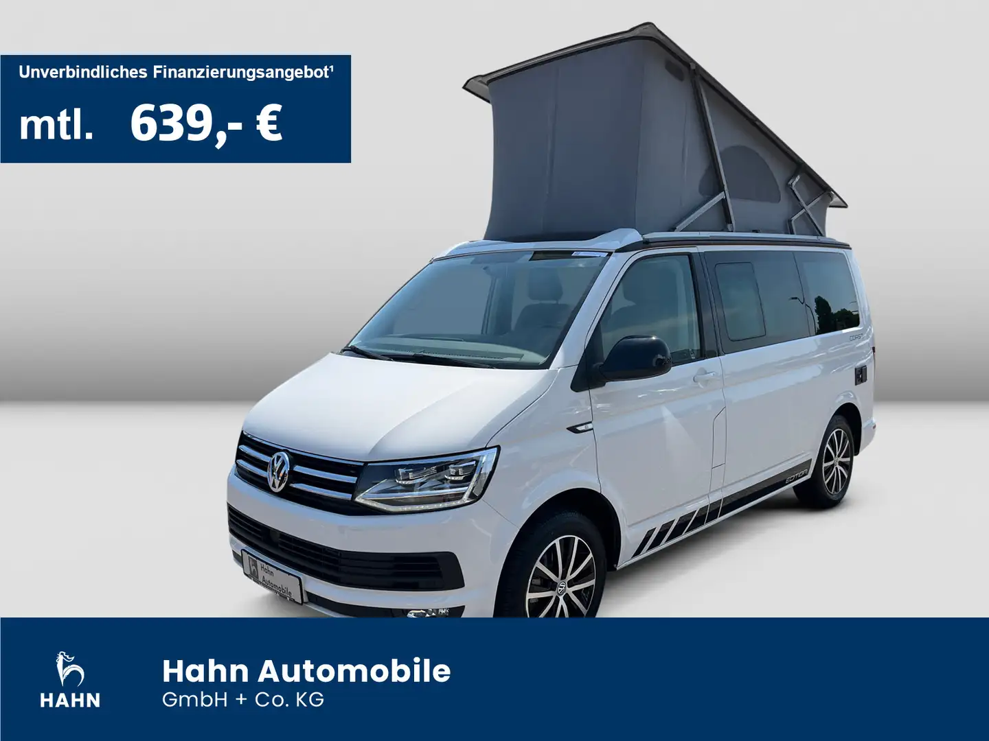 Volkswagen T6 California Coast 2.0TDI DSG AHK Standhzg Navi Bianco - 1