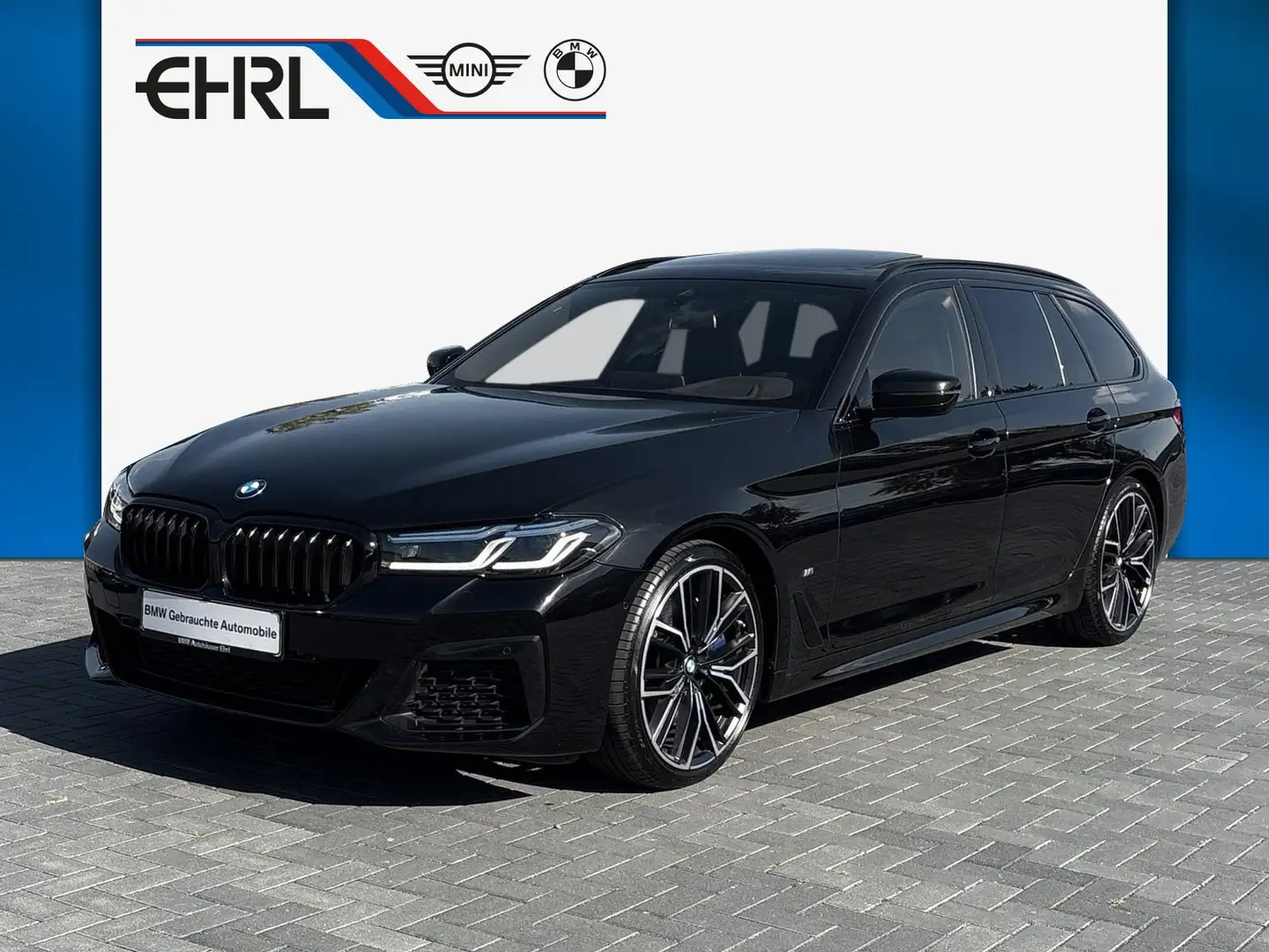 BMW 530 d xDrive M Sportpaket Pro Standhzg Sitzbel. Pano A Schwarz - 1