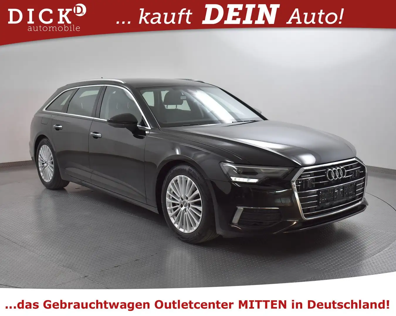 Audi A6 Av 45d Quatt Design NAVI+LED+SHZ+HEAD+KAM+ACC Schwarz - 1
