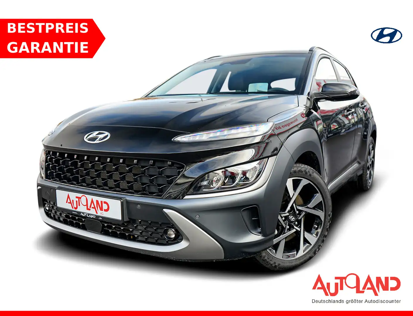 Hyundai KONA 1.6 T-GDI DCT Prime LED Sitzbelüftung Navi Zwart - 1