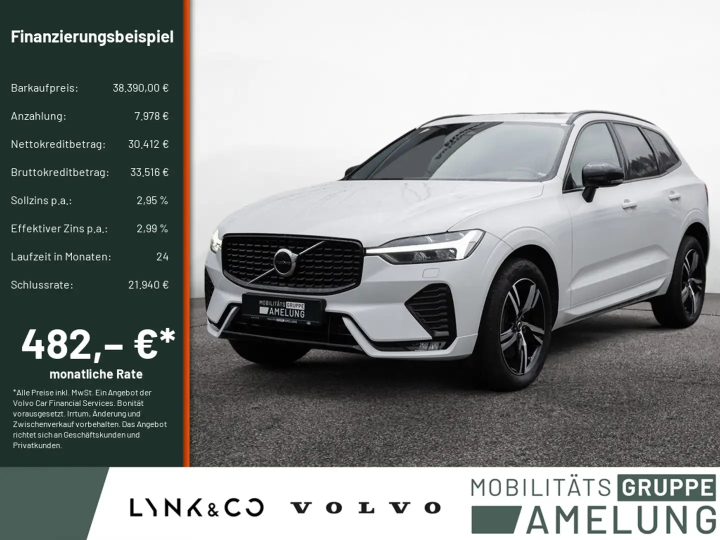Volvo XC60 B4 R-Design AWD AHK HUD FACEL. LED PANO Wit - 1