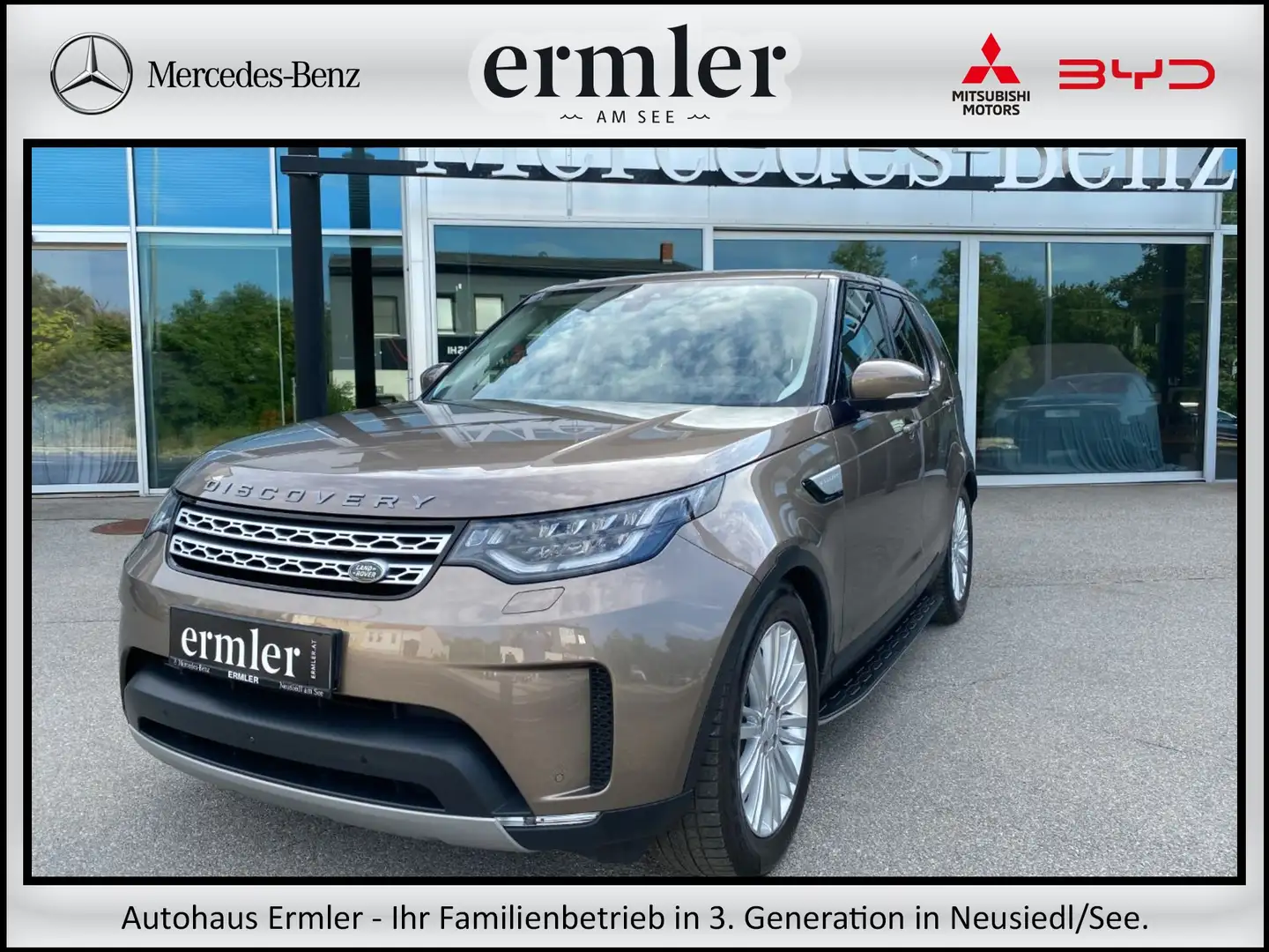 Land Rover Discovery 5 3.0 TD6 HSE eHeck AIR Stdhzg 360 Shz Braun - 1