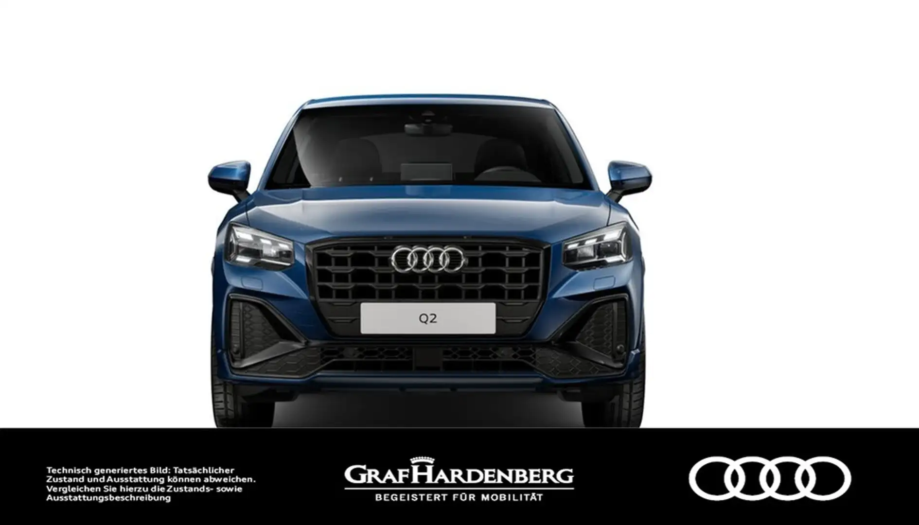 Audi Q2 35 TFSI S line Virt.Cockpit Matrix Navi Blau - 2