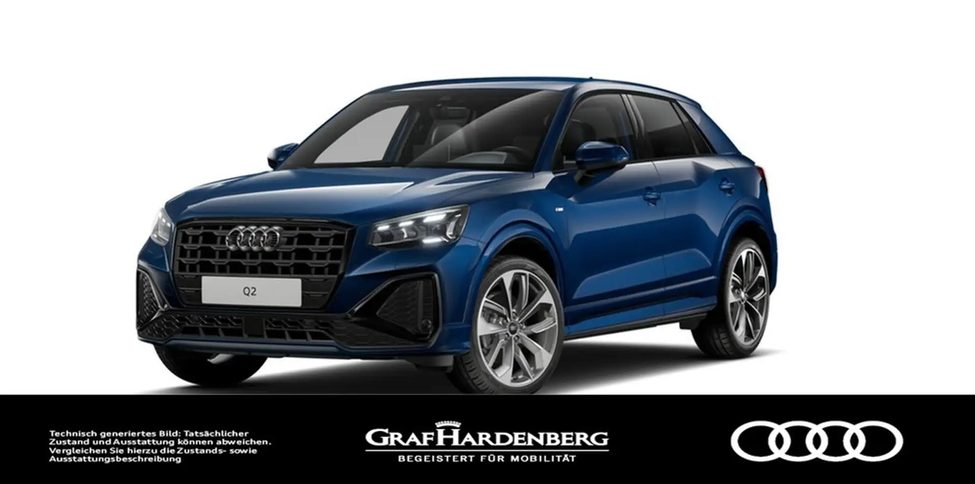 Audi Q2 35 TFSI S line Virt.Cockpit Matrix Navi Blau - 1