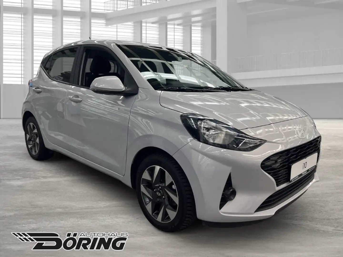 Hyundai i10 TREND 1.0i NAVIGATION Rückfahrkamera Klima Schaltw Grau - 2