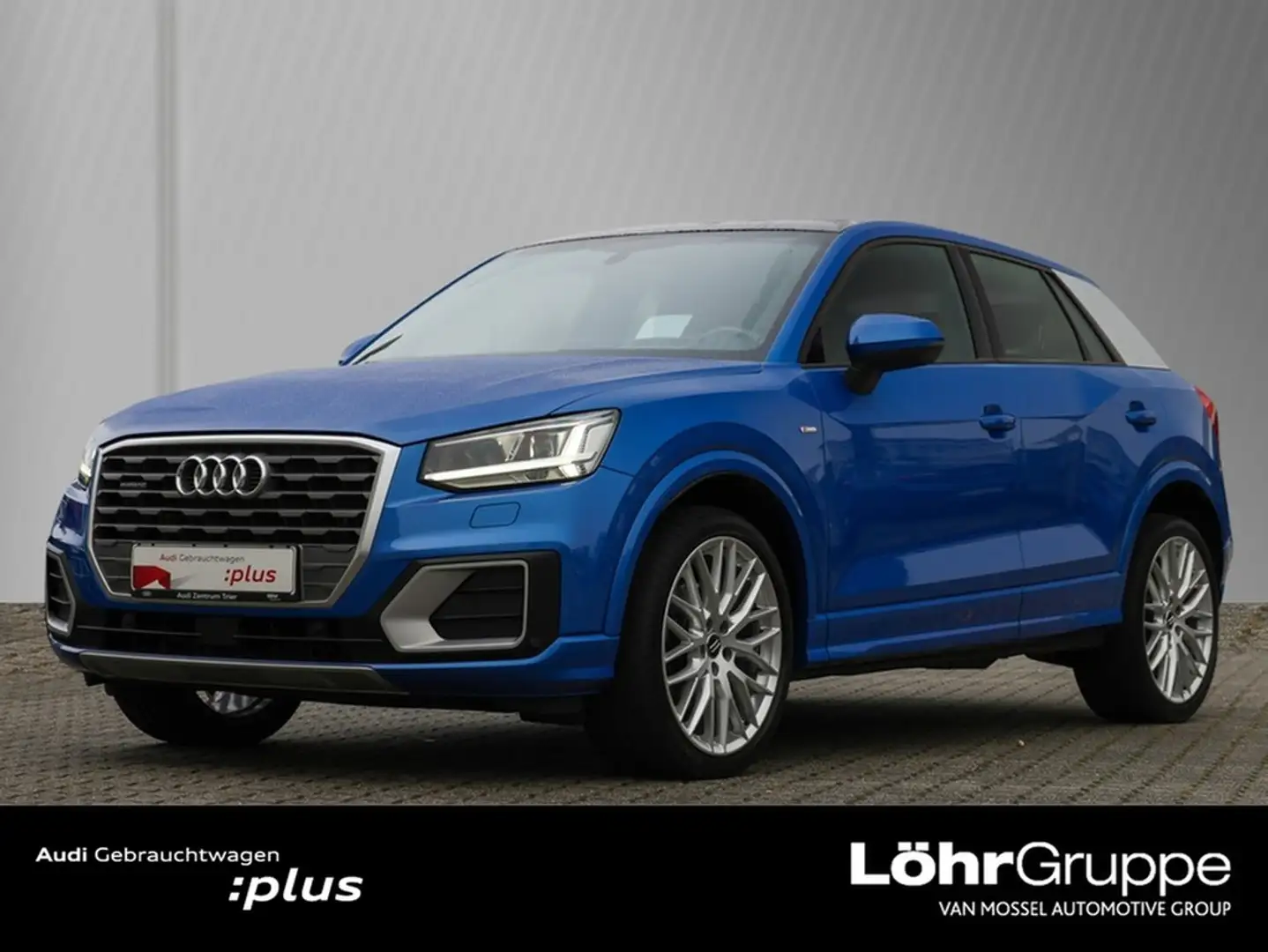 Audi Q2 2.0 TFSI quattro S line S-tronic Blau - 1