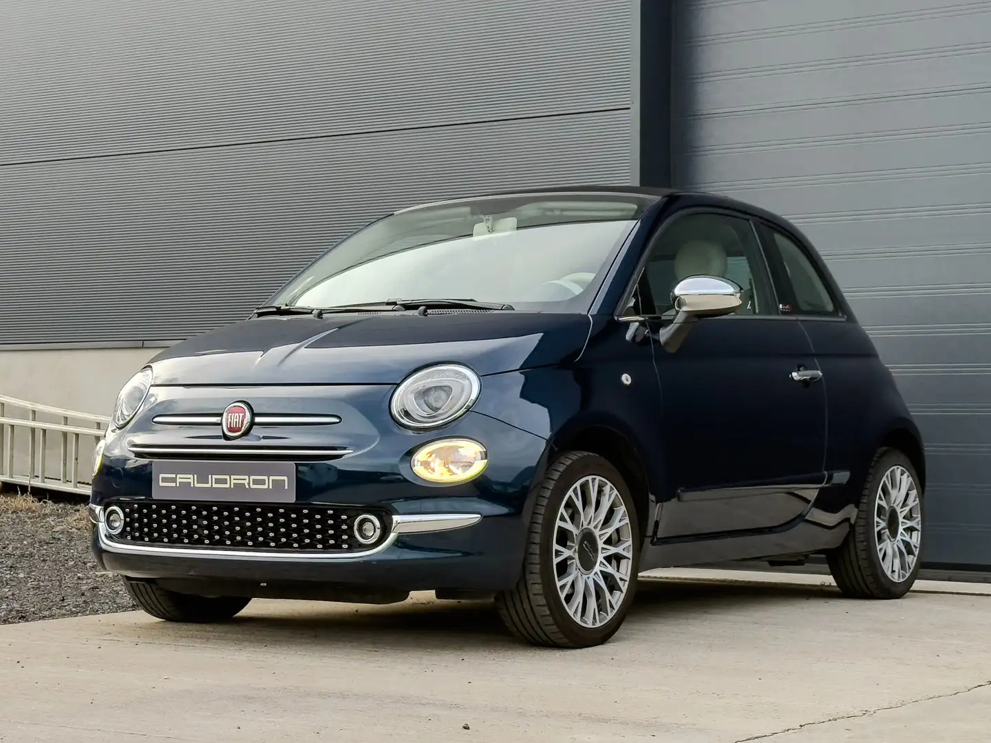 Fiat 500C 1.2 Cabrio // Carplay // 39.400 km // Alu velgen// Blau - 2