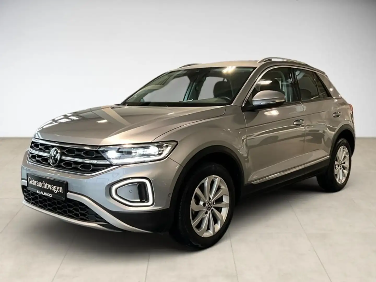 Volkswagen T-Roc 1.5 TSI Style 2xKlima AUT Facelift KlimaA Silber - 1