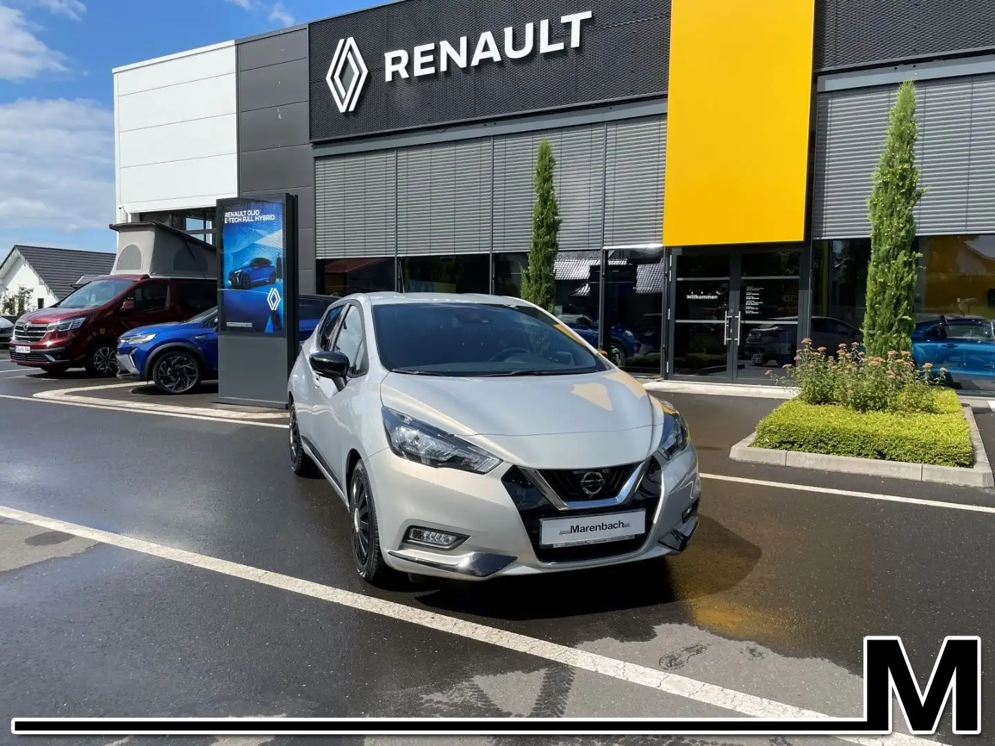 Nissan Micra N-Sport + Kamera + Klimaautomatik Silber - 2