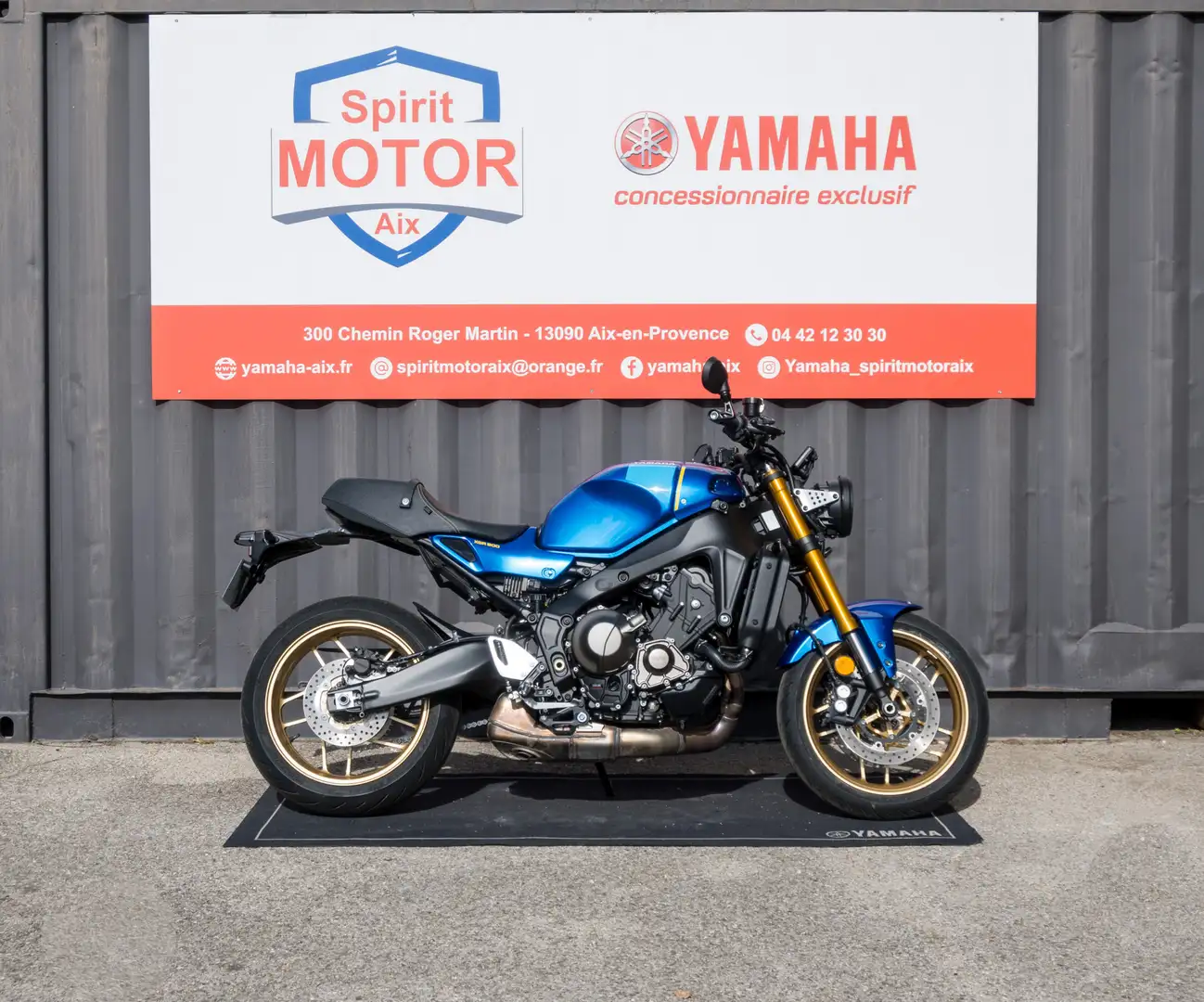 Yamaha XSR 900 Albastru - 2