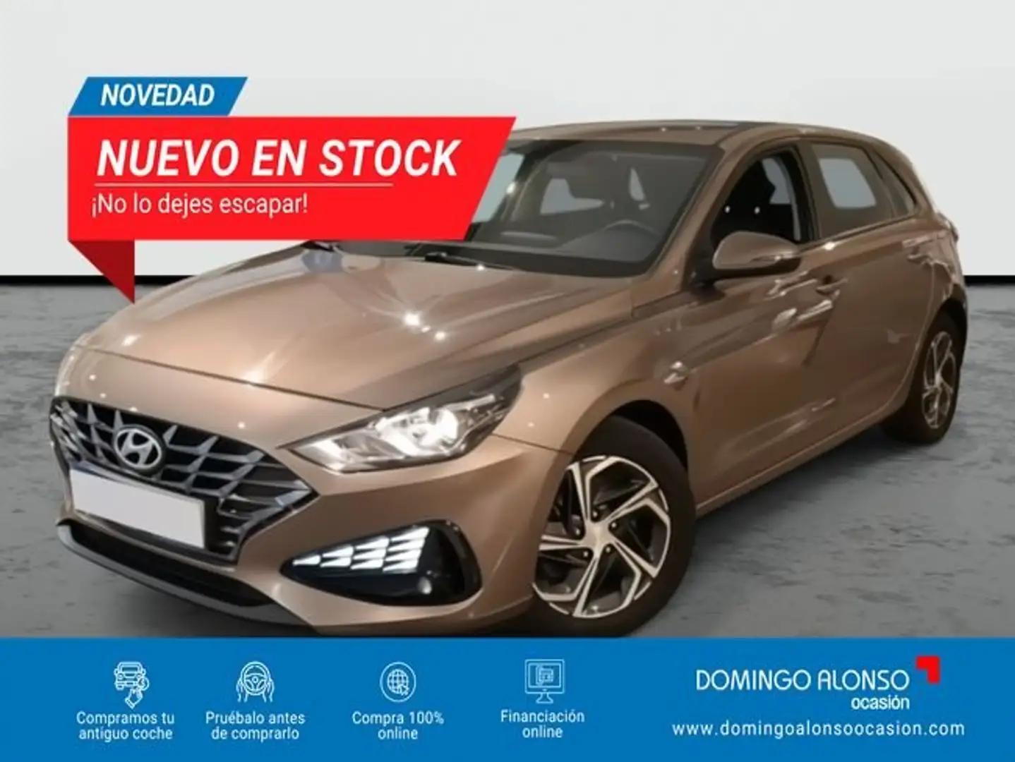 Hyundai i30 FL 1.0 T-GDi 88,3 kW (120 CV) MT6 2WD Sense + Marrón - 1