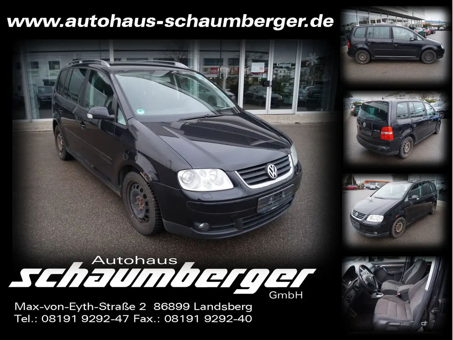 Volkswagen Touran 2.0 TDI DSG Highline * Navi * Xenon *2.Hd Nero - 1