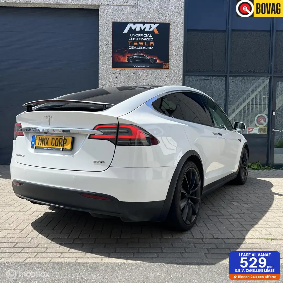 Tesla Model X 100D 6p. Alb - 1
