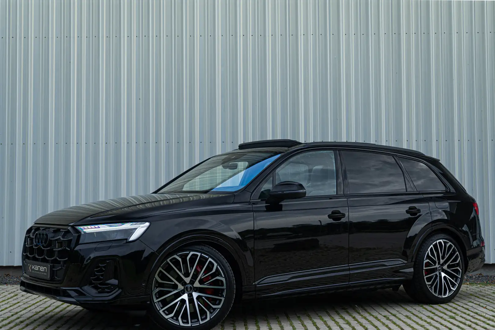 Audi Q7 60 TFSI e Facelift S-line 490PK S stoelen Panodak Negro - 2