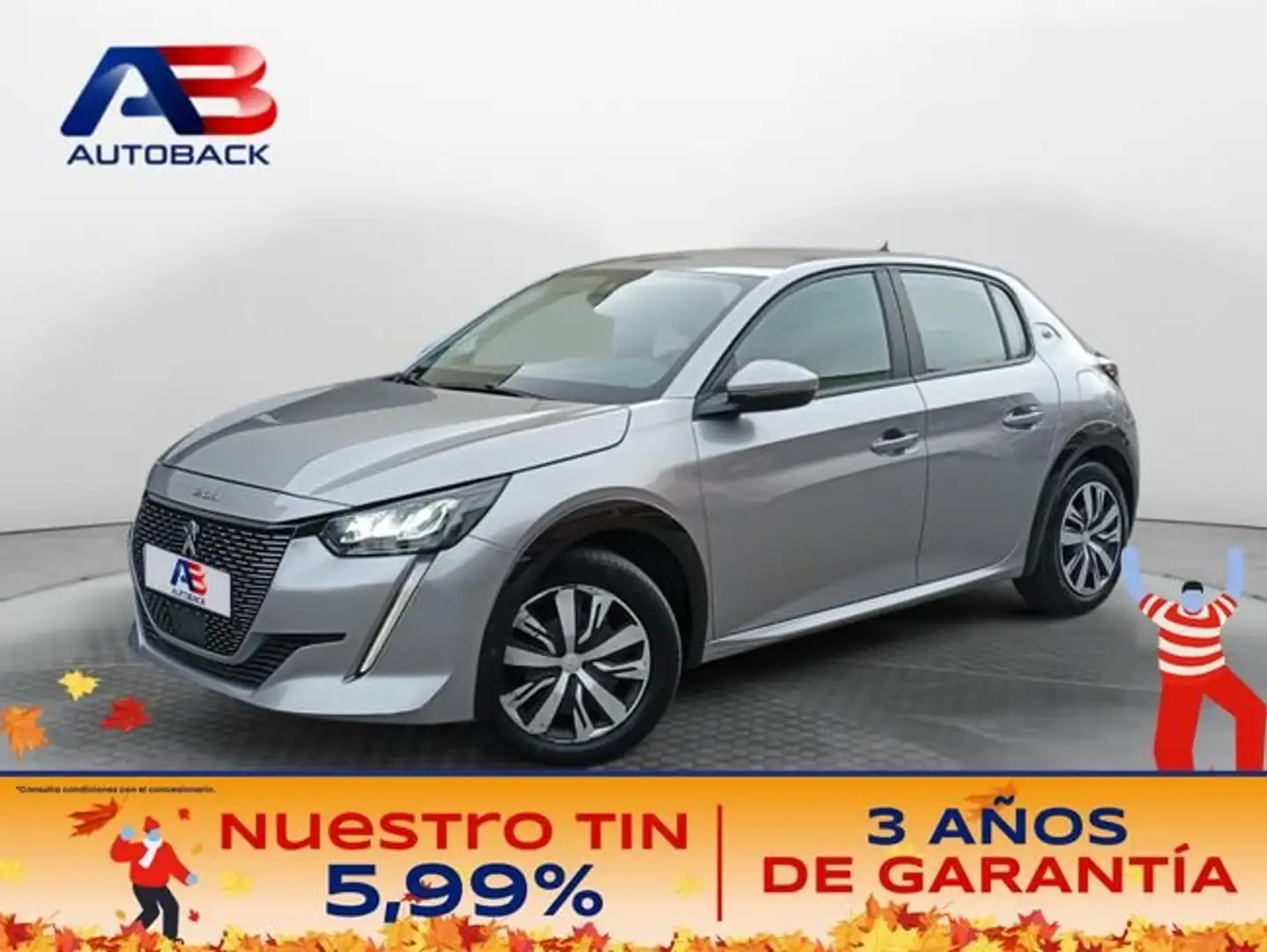 Peugeot 206 Eléctrico Active Gris - 1