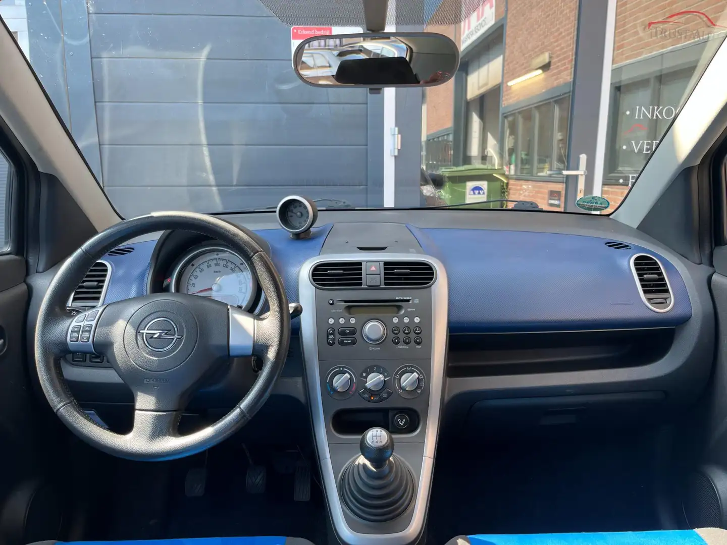 Opel Agila 1.2 Enjoy|Nap|Apk|Airco|Elek.Pakket|2.sleutels Bleu - 2