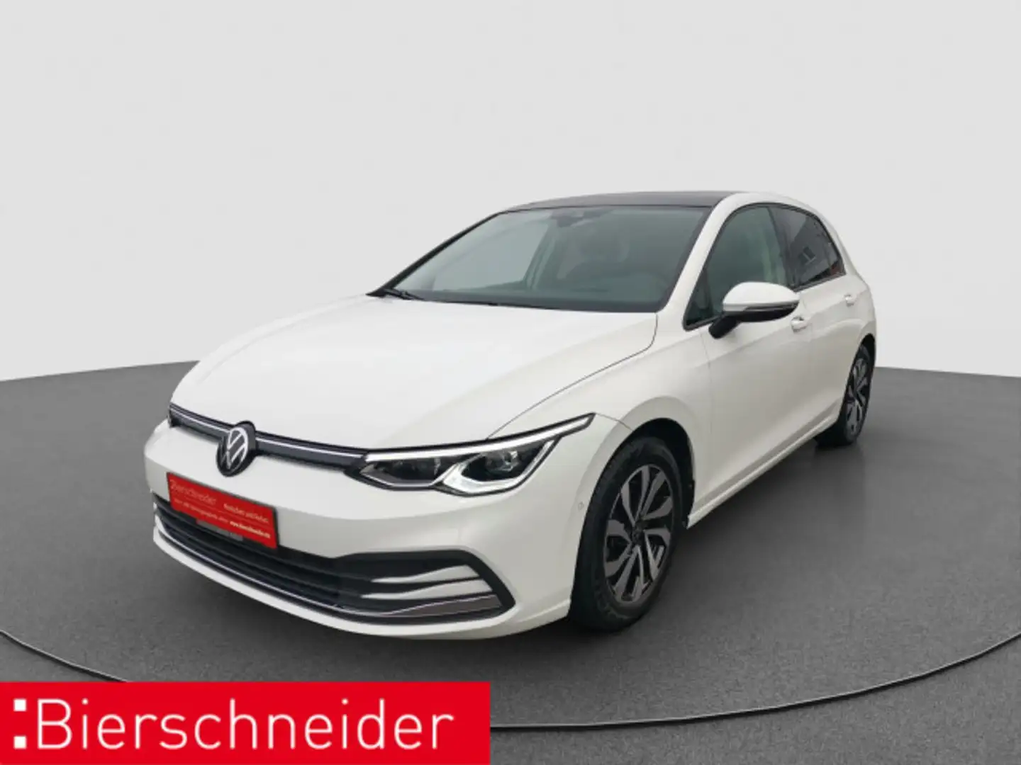 Volkswagen Golf 8 2.0 TDI DSG Active AHK PANO MATRIX CAM AC Weiß - 1