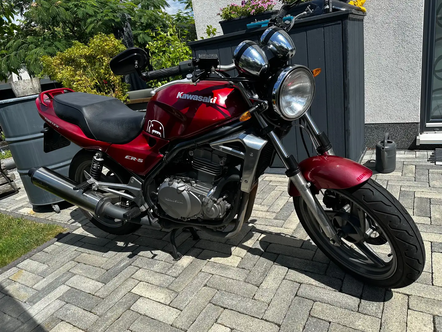 Kawasaki ER - 5 Twister Rouge - 1
