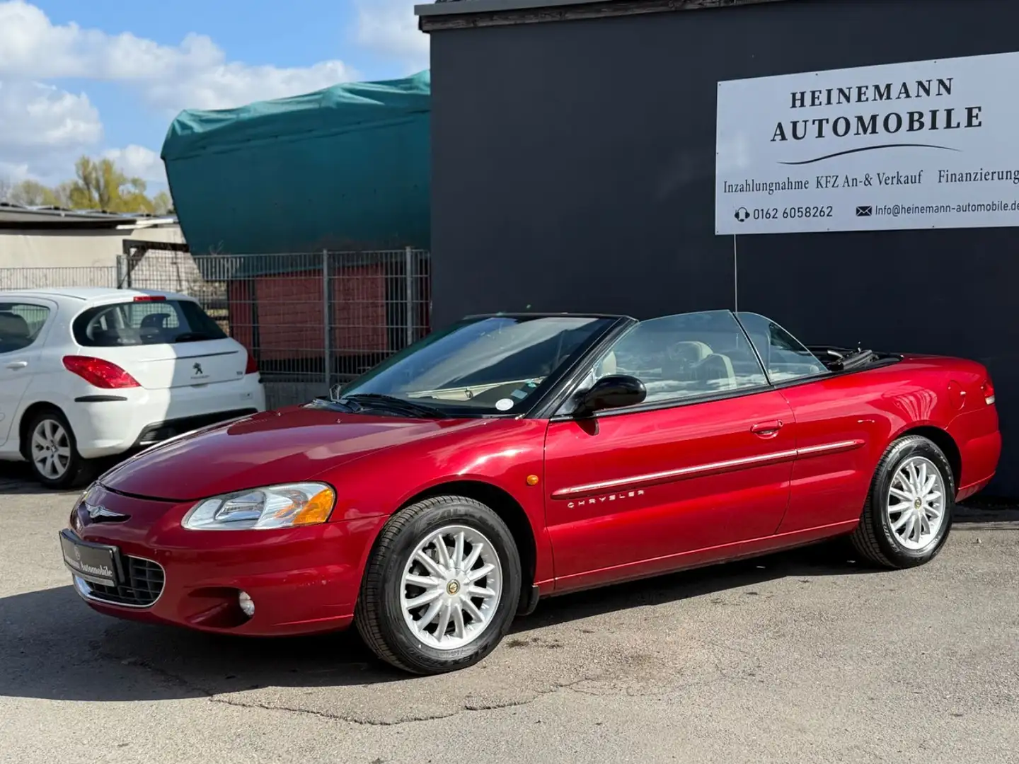Chrysler Sebring Cabrio 2.7 LX *2-HAND*ROSTFREI*LEDER*ALU Rot - 2
