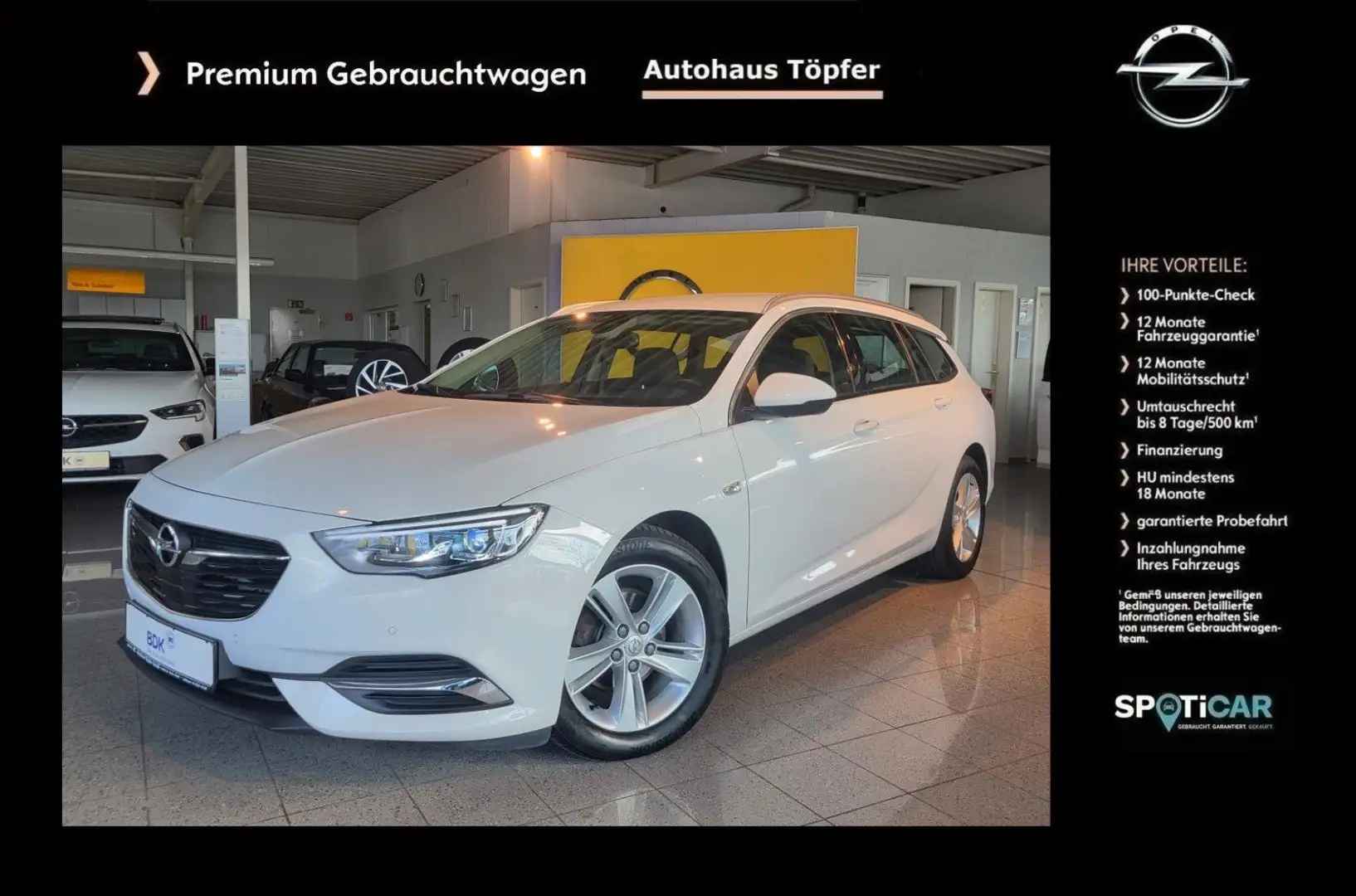 Opel Insignia B ST "Business Innovation" Motor NEU** Alb - 1