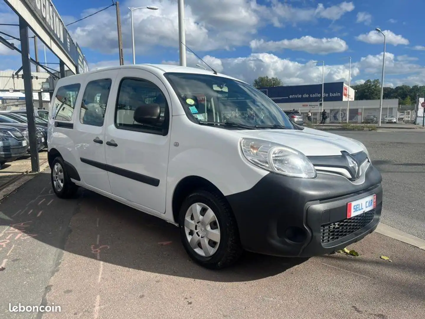 Renault Kangoo Cabine Approfondie 1.5 dci 90ch 5 places Weiß - 2