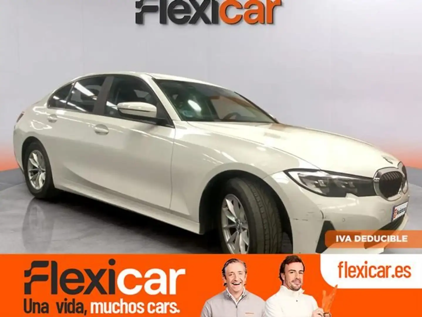 BMW 318 318d Auto. Blanco - 1
