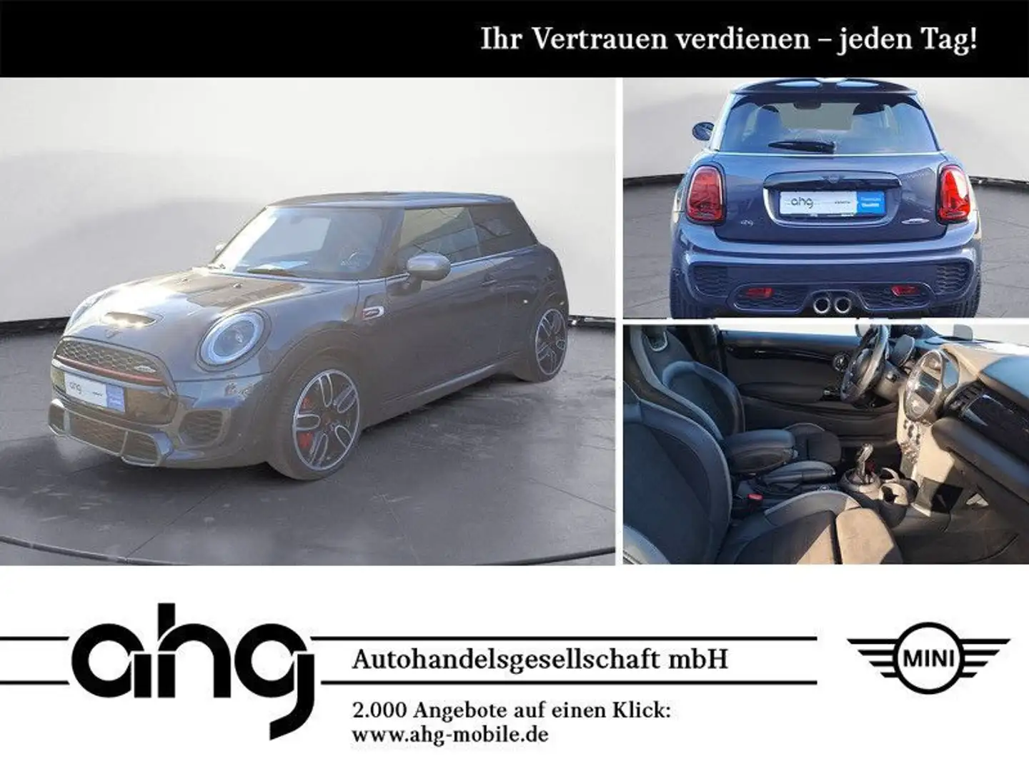 MINI John Cooper Works *NaviPlus*Kamera*Pano*LED*H&K* Gris - 1