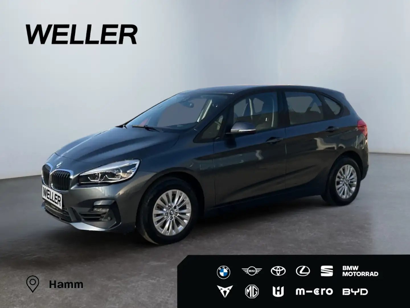 BMW 220 Active Tourer Aut. Advantage*CAM*PDC*LED*SHZ* Gris - 1