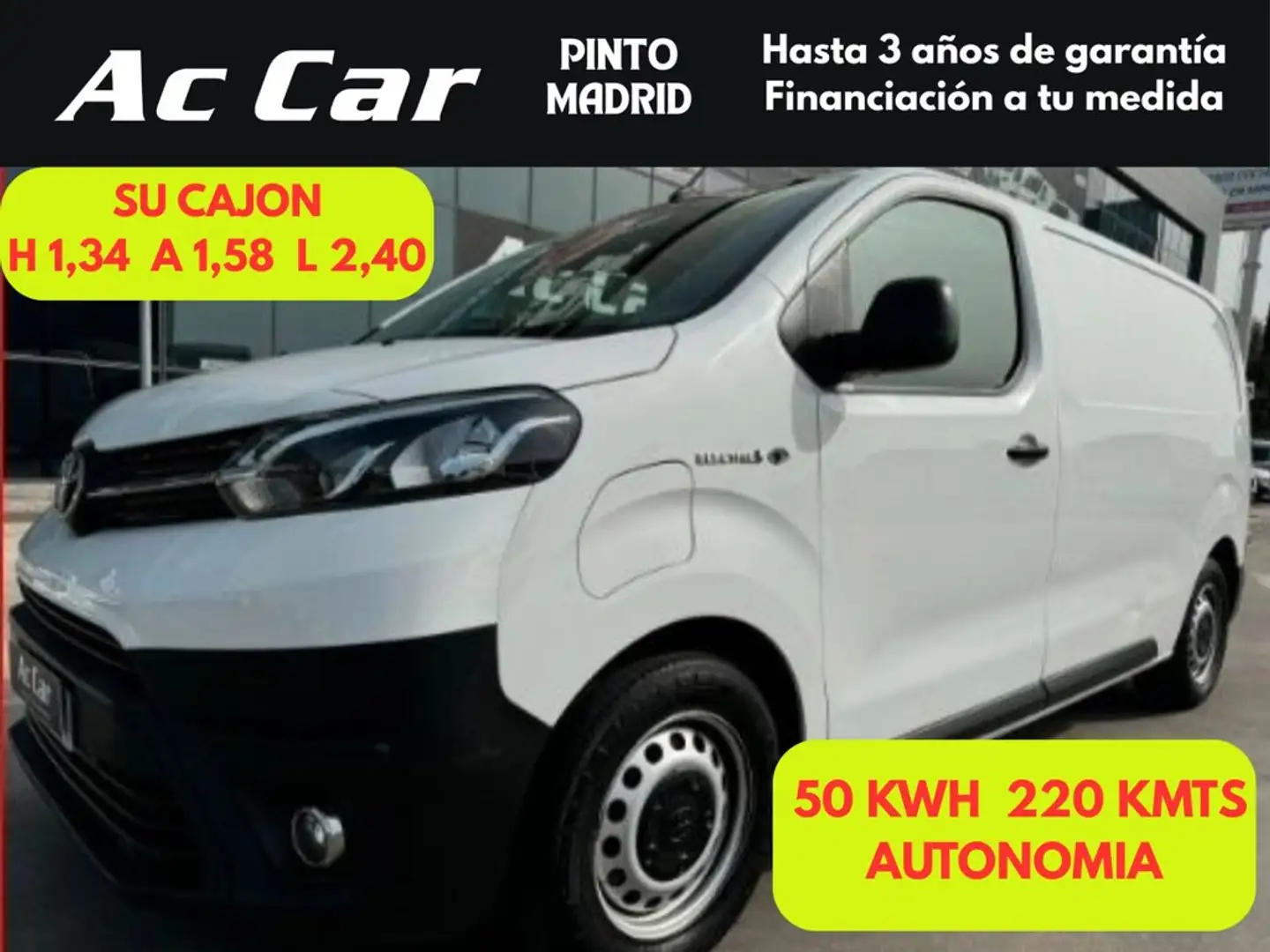 Toyota Proace 50kWh GX L1 Blanco - 1